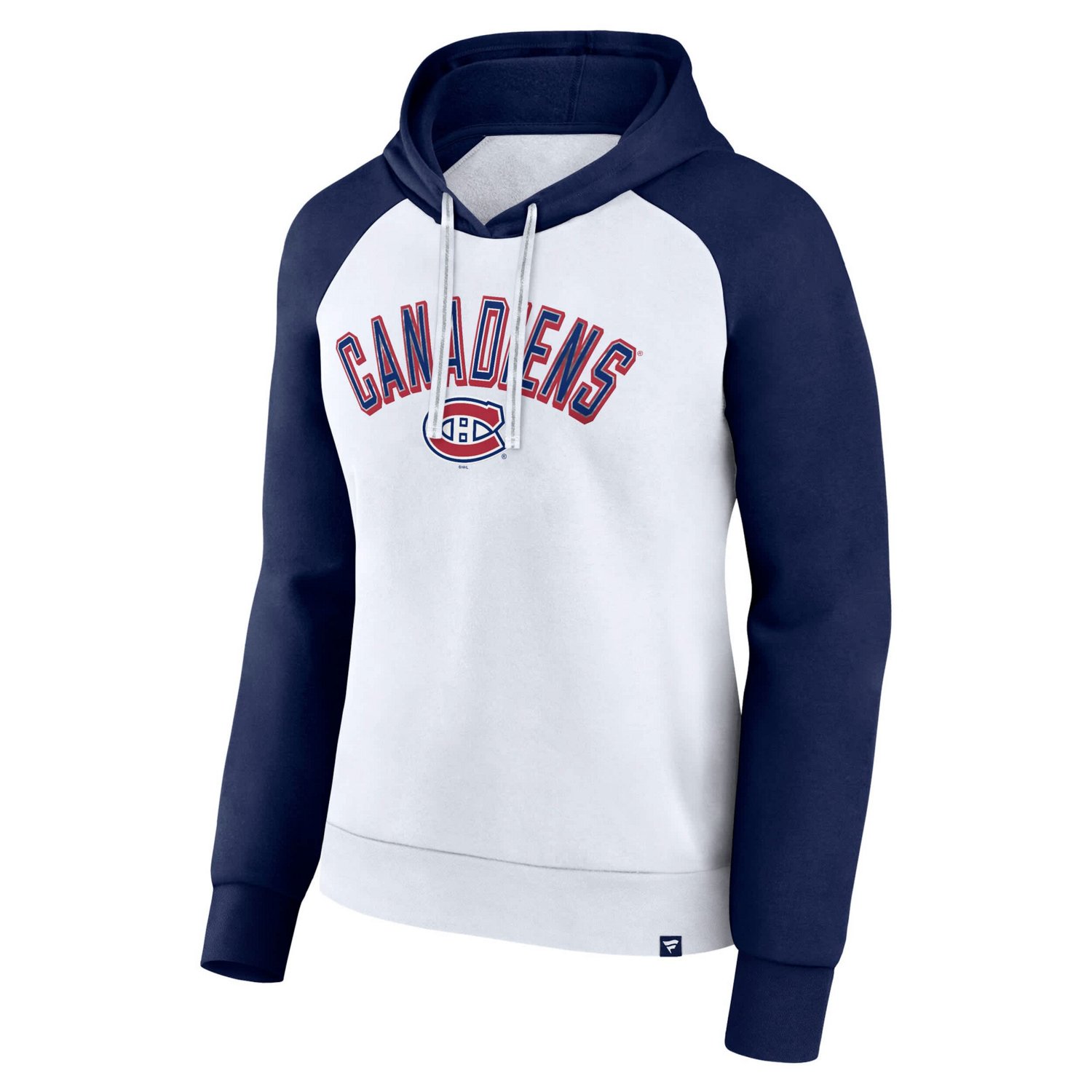 Fanatics Montreal Canadiens Indispensable Raglan Fleece Pullover Hoodie                                                          - view number 2