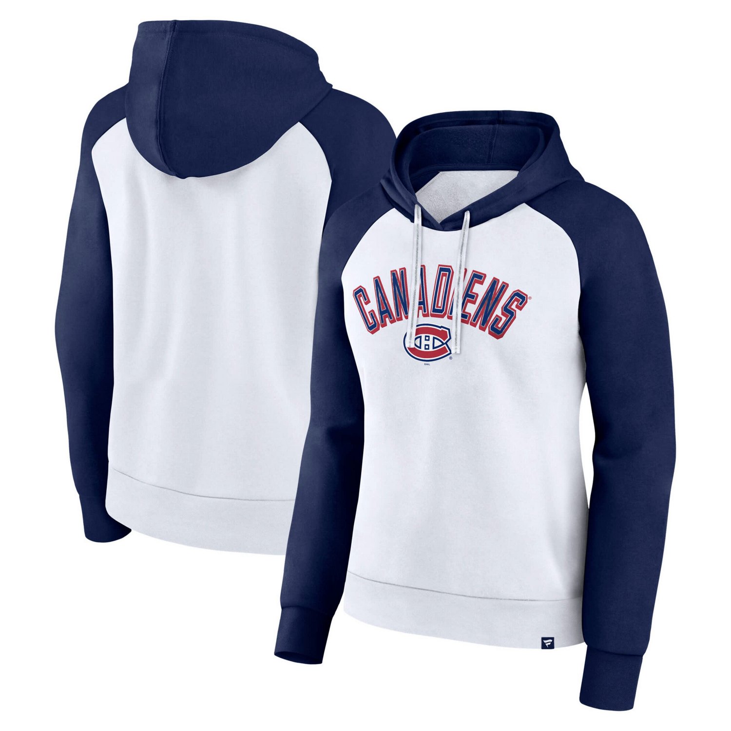 Fanatics Montreal Canadiens Indispensable Raglan Fleece Pullover Hoodie