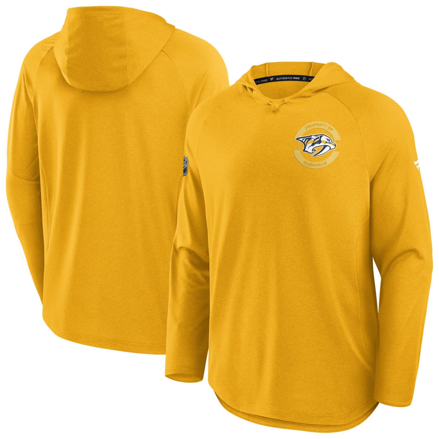 Fanatics Nashville Predators Authentic Pro Rink Raglan Hoodie - view number 4