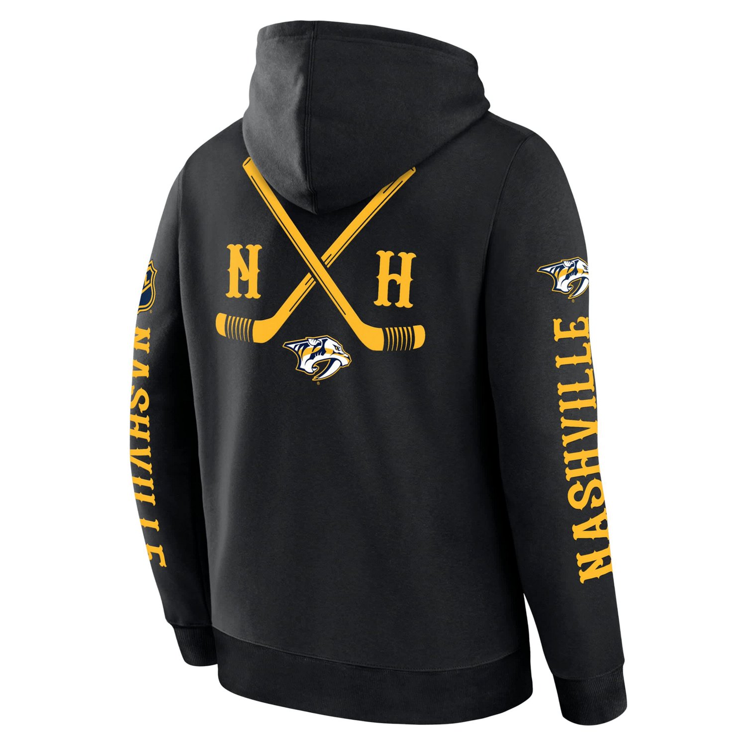 Fanatics Nashville Predators Big City Legacy Fleece Pullover Hoodie - view number 3
