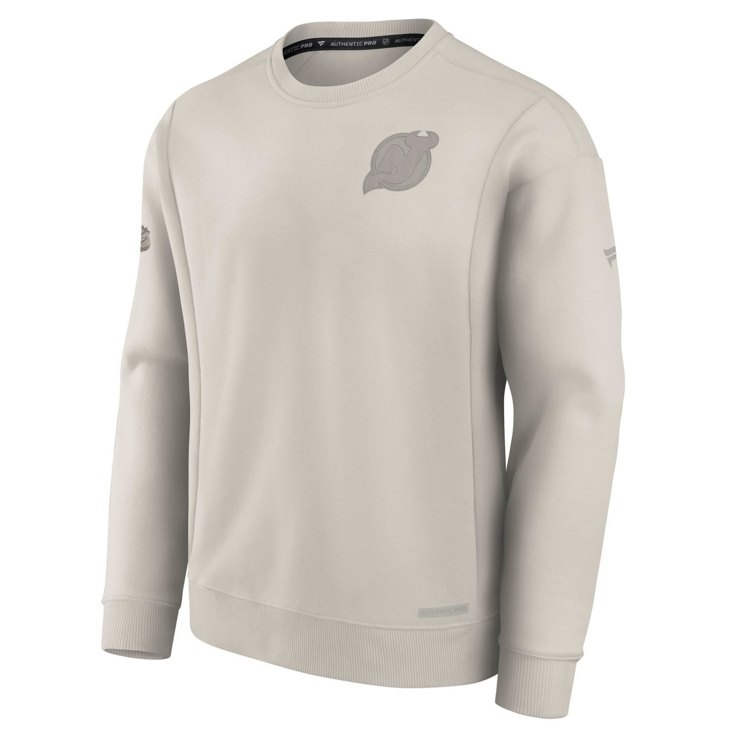 Fanatics New Jersey Devils Authentic Pro Road Fleece Pullover Sweatshirt