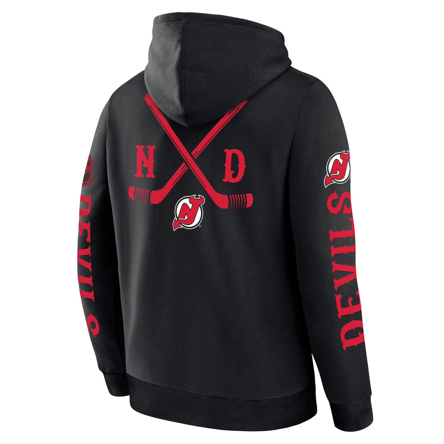 Fanatics New Jersey Devils Big City Legacy Fleece Pullover Hoodie                                                                - view number 3