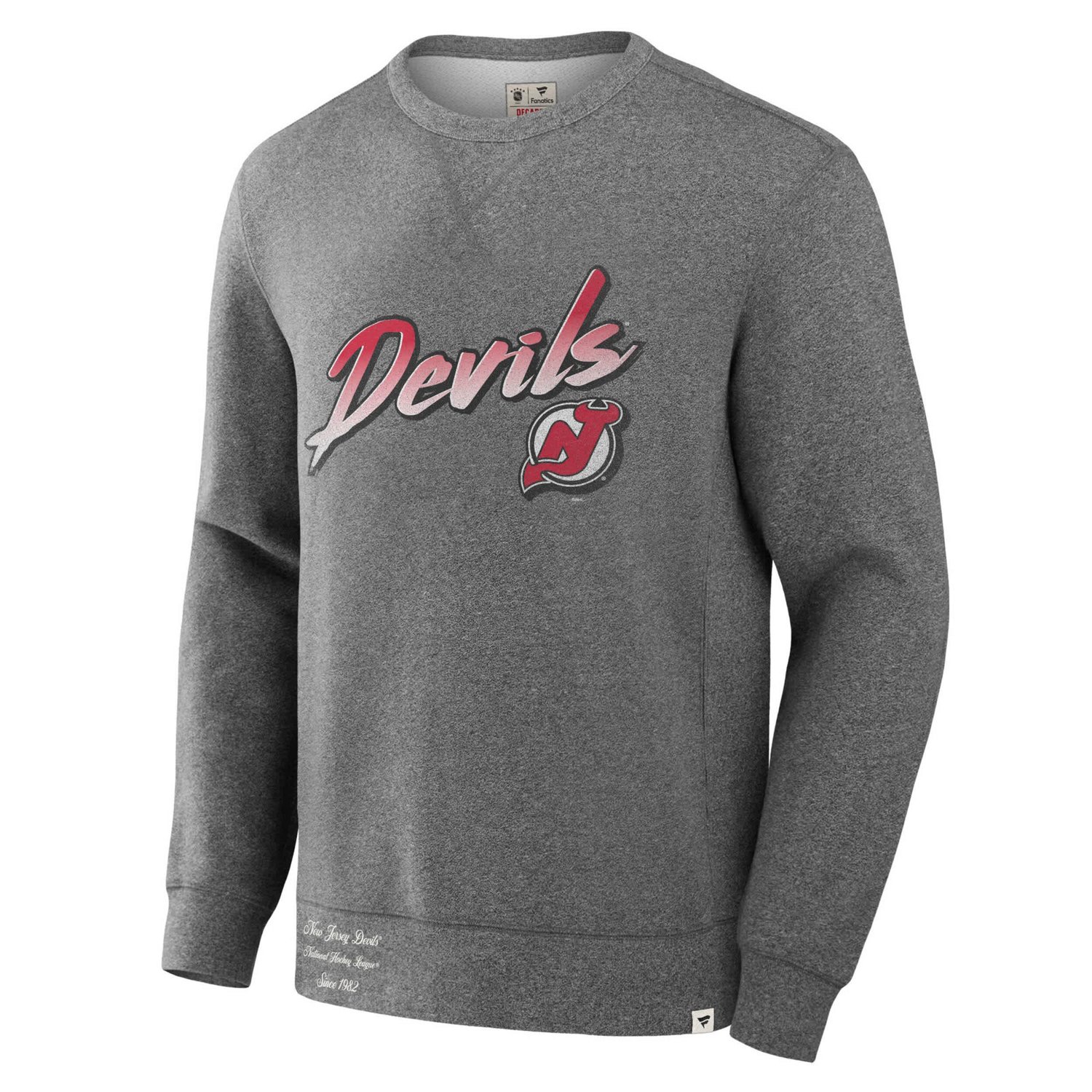 Fanatics New Jersey Devils Decades Collection Legendary Fleece Pullover Sweatshirt                                               - view number 2
