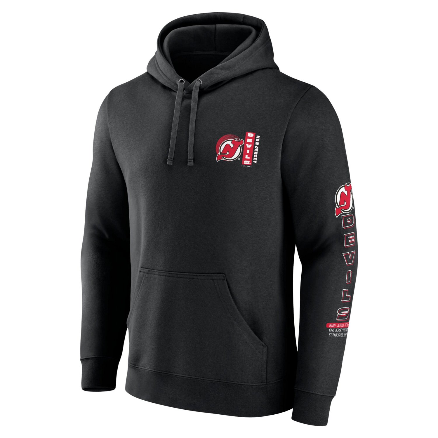 Fanatics New Jersey Devils Revolution Pullover Hoodie                                                                            - view number 2
