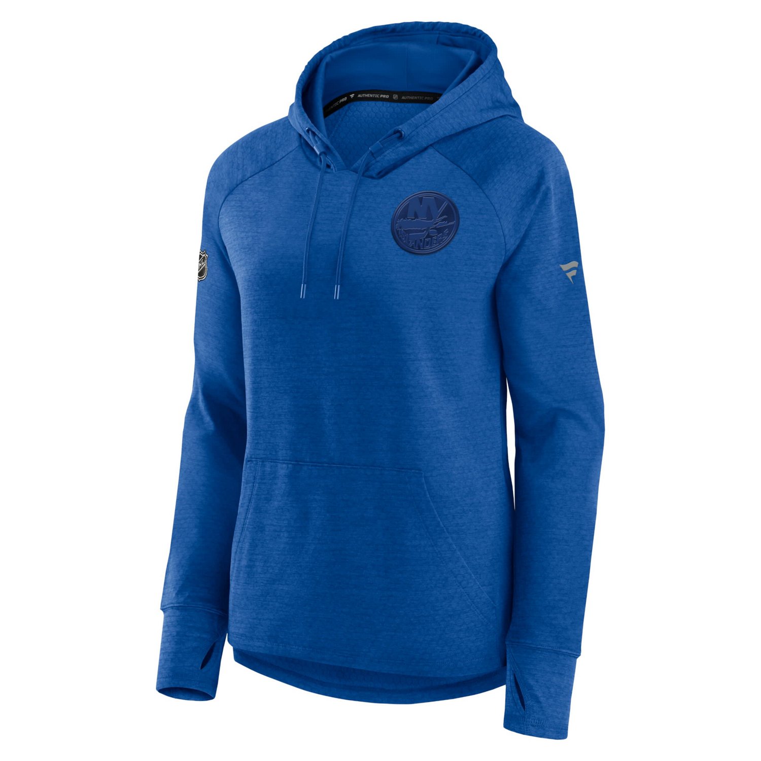 Fanatics New York Islanders Authentic Pro Road Performance Raglan Pullover Hoodie                                                - view number 2