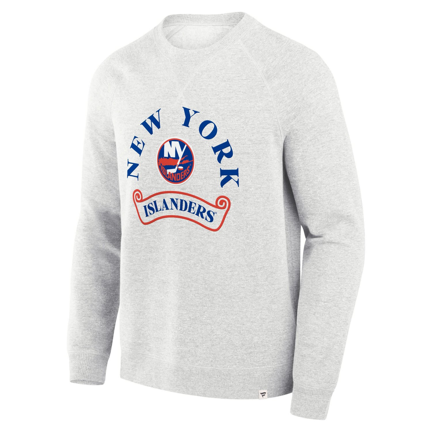 Fanatics New York Islanders Banner Fleece Raglan Pullover Sweatshirt - view number 2