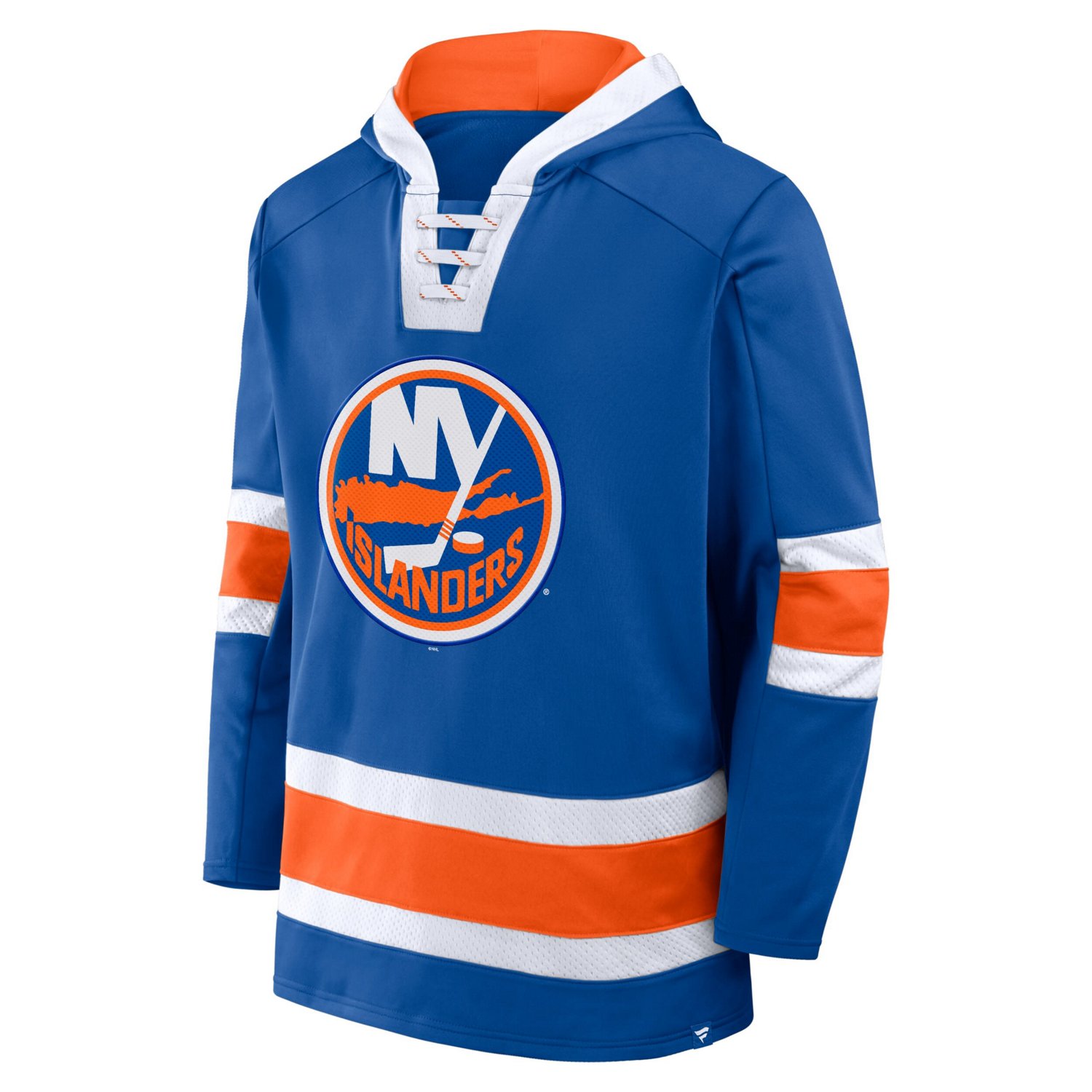 Fanatics New York Islanders Inside Line Fleece Pullover Hoodie                                                                   - view number 2
