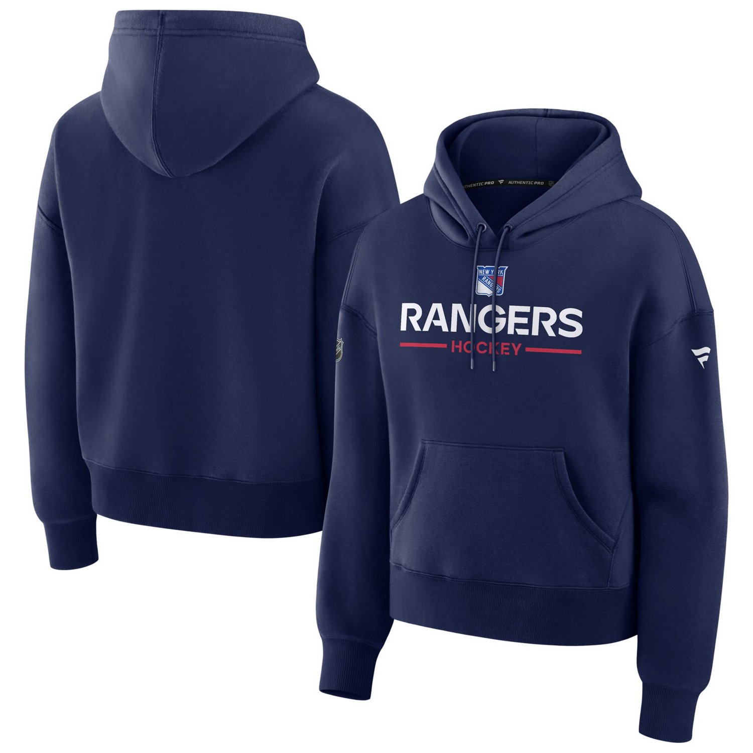 Fanatics New York Rangers Authentic Pro Primary Pullover Hoodie