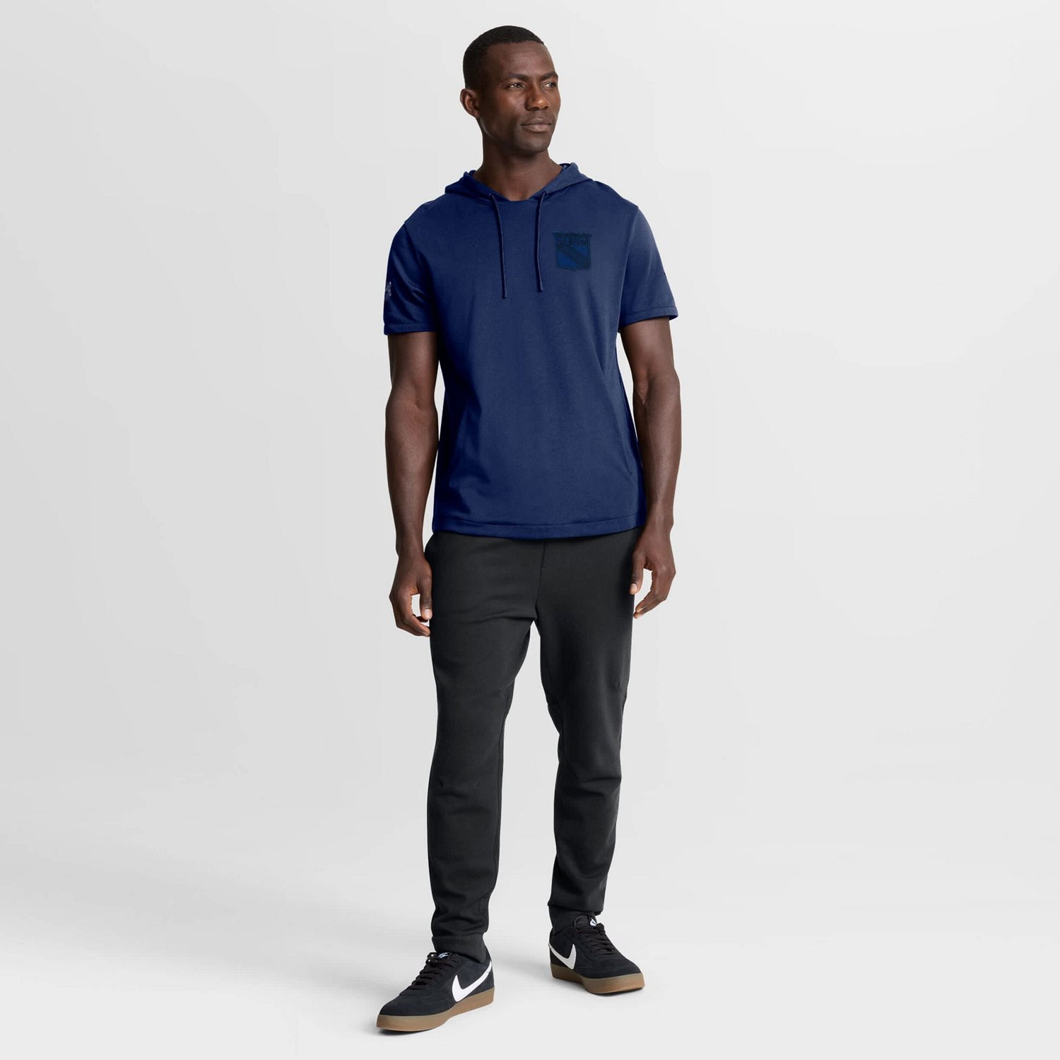 Fanatics New York Rangers Authentic Pro Road Short Sleeve Hoodie - view number 3