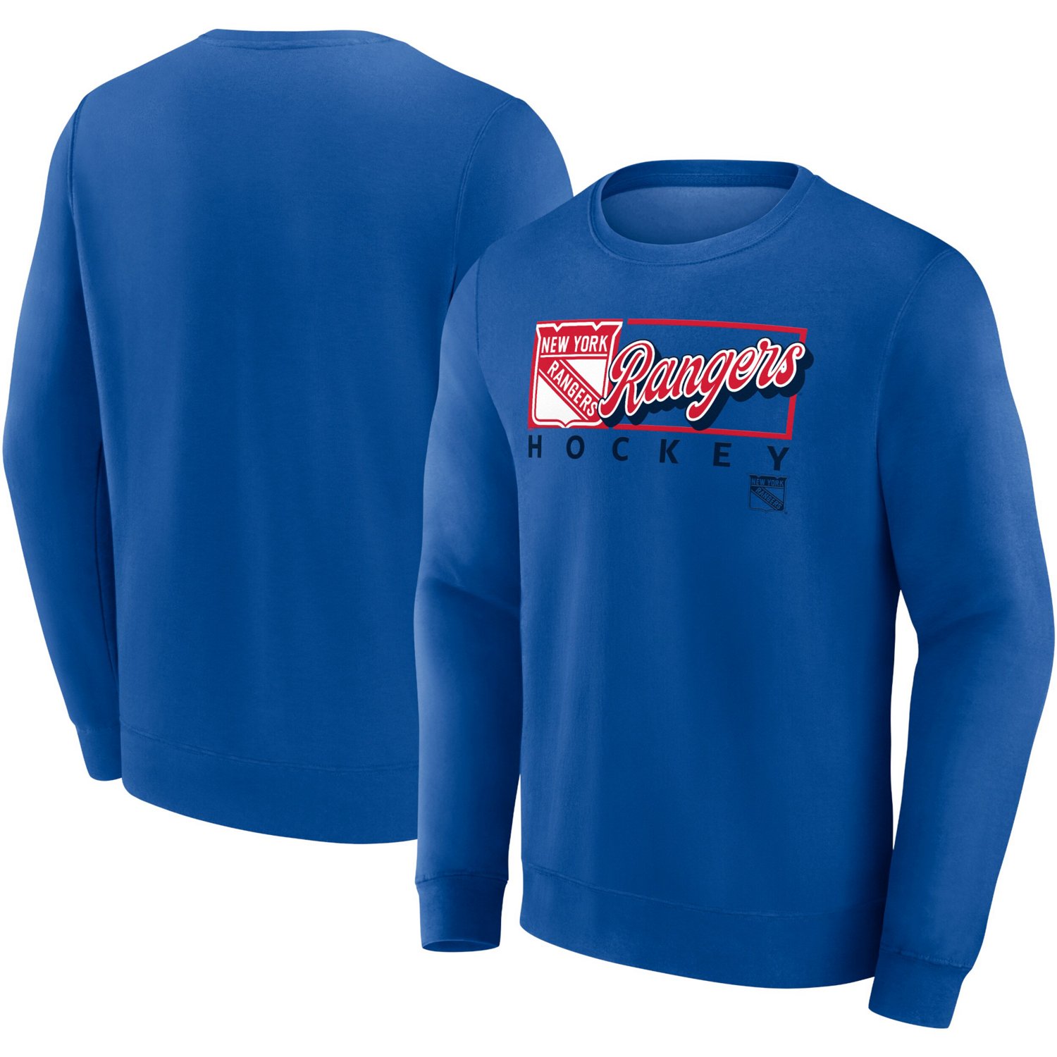 Fanatics New York Rangers Focus Fleece Pullover Sweatshirt                                                                       - view number 1