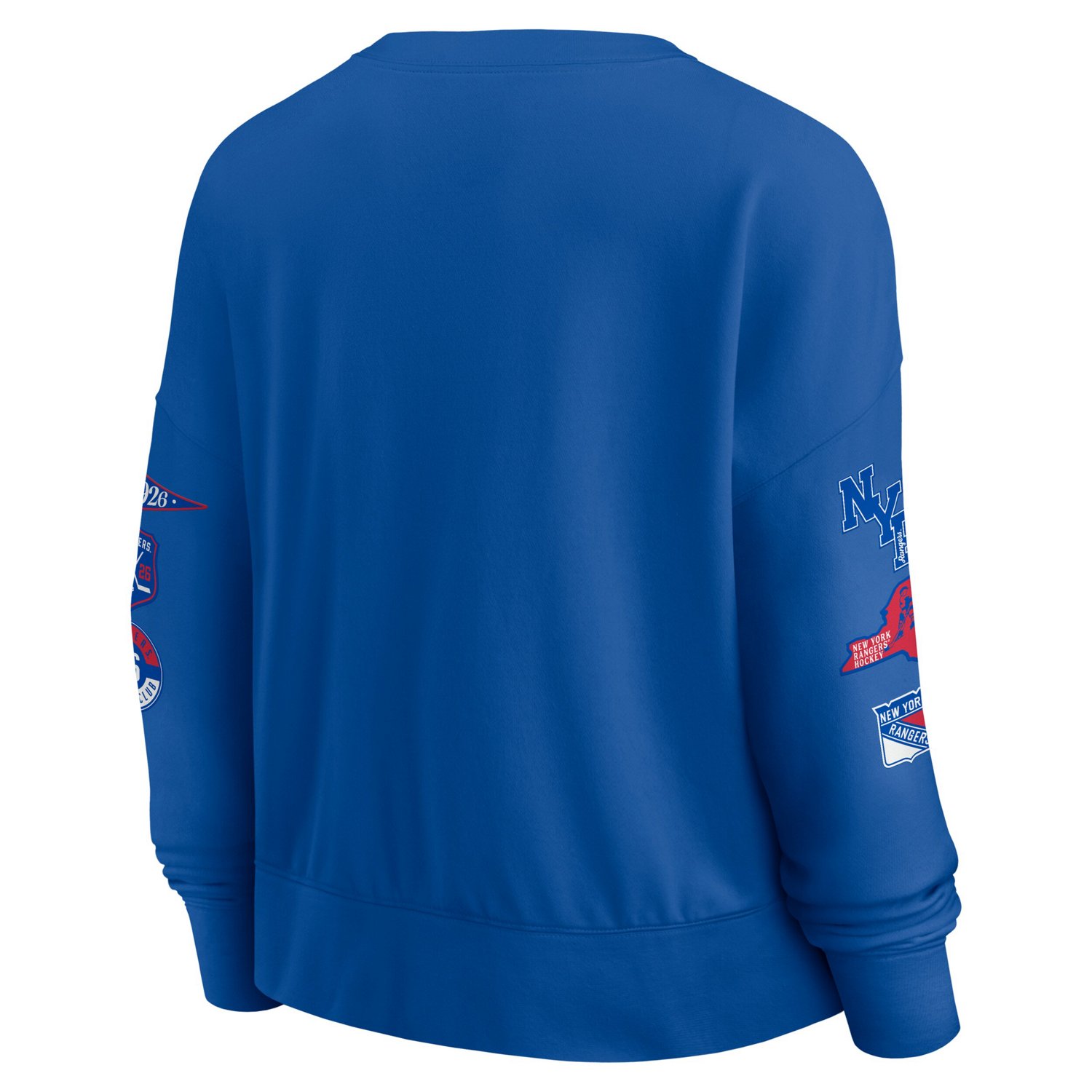 Fanatics New York Rangers Go Team Pullover Sweatshirt - view number 3