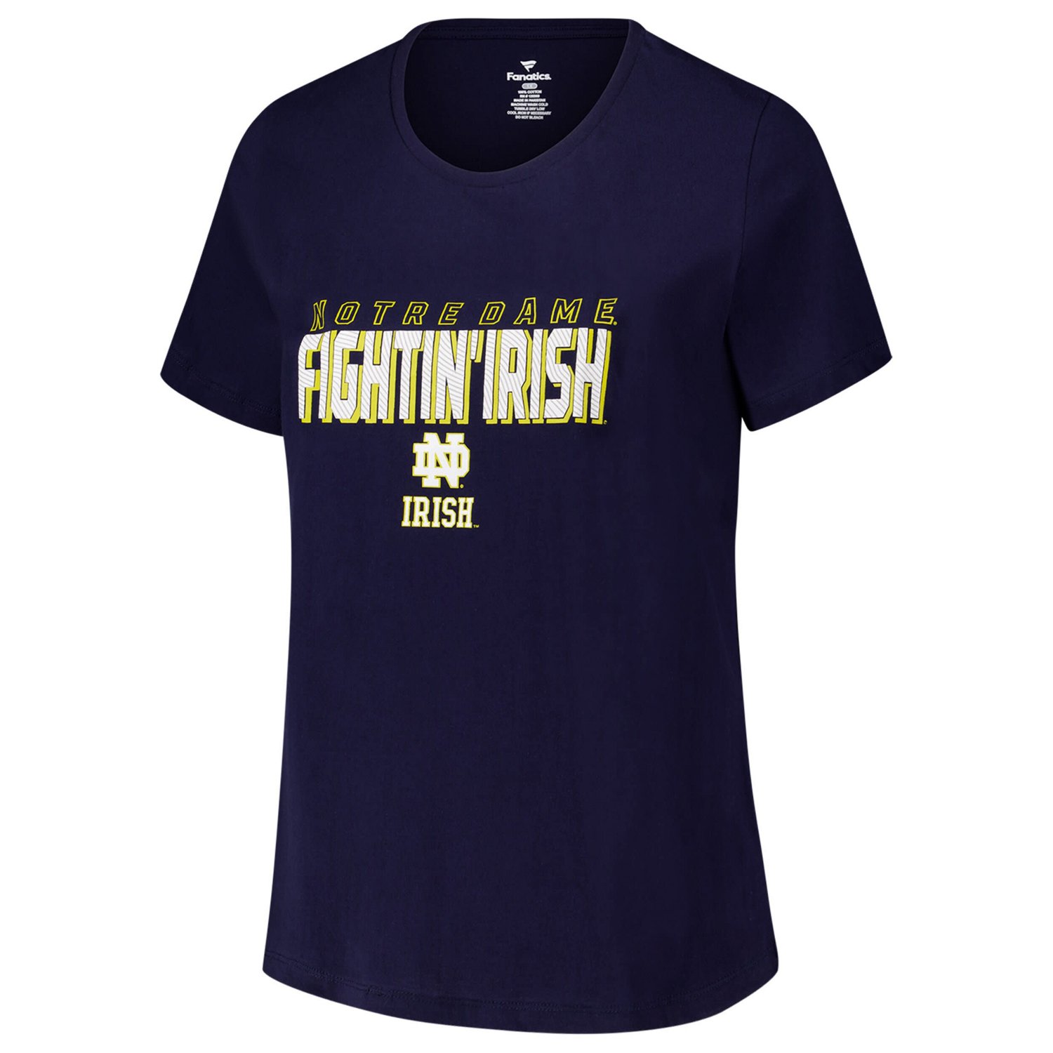 Fanatics Notre Dame Fighting Irish Plus Size Lean Scoop Neck T-Shirt - view number 2