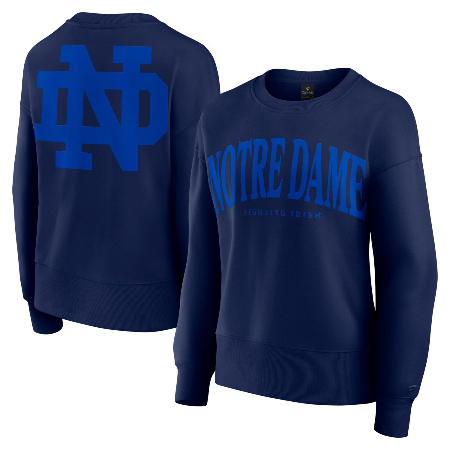 Fanatics Notre Dame Fighting Irish Supersoft Flow Fleece Pullover Sweatshirt                                                     - view number 1