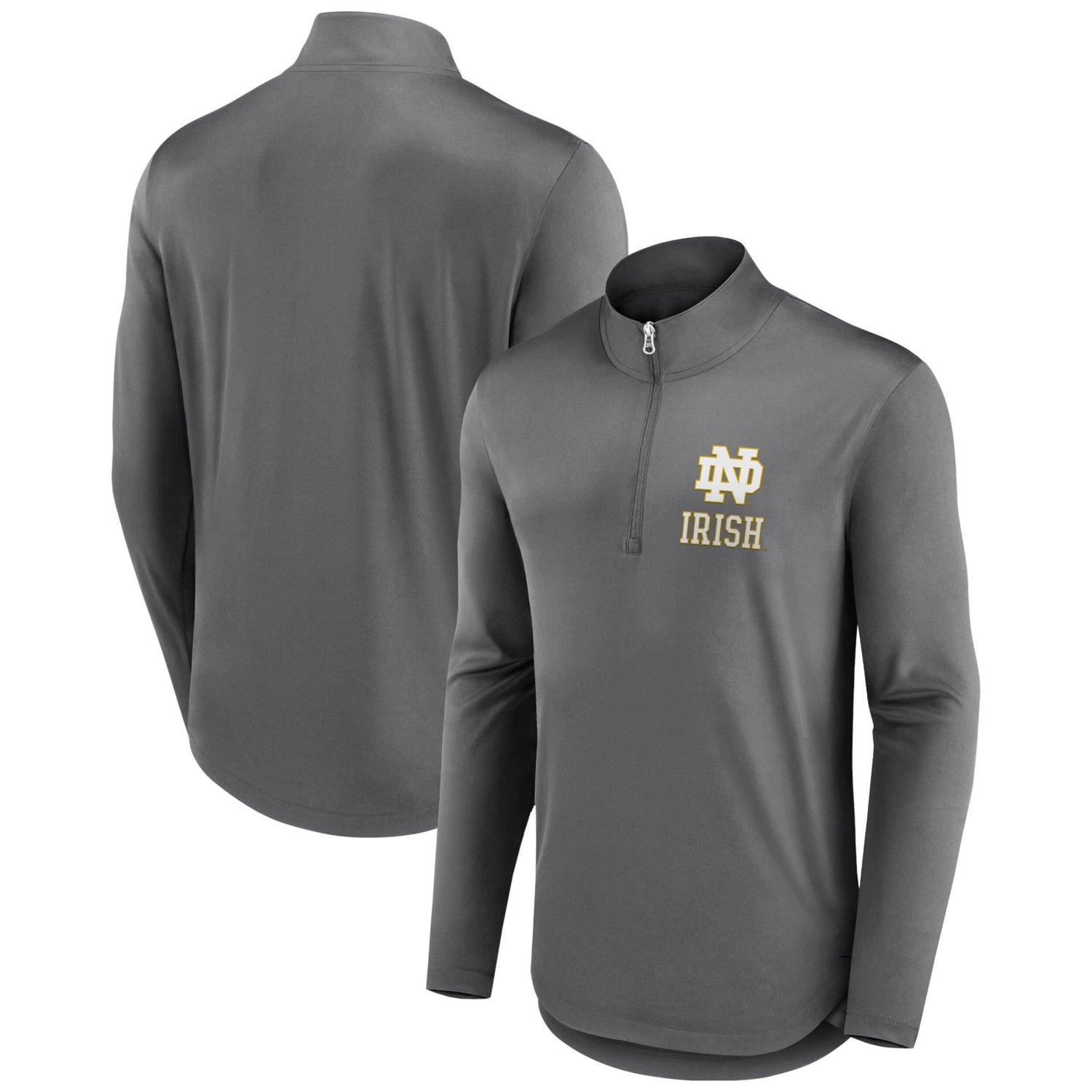 Fanatics Notre Dame Fighting Irish Tough Minded Quarter-Zip Top