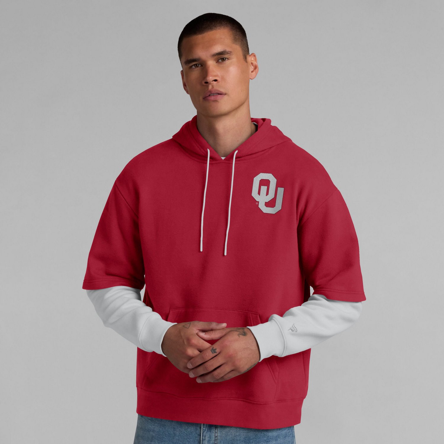 Fanatics Oklahoma Sooners Sleek Pullover Hoodie