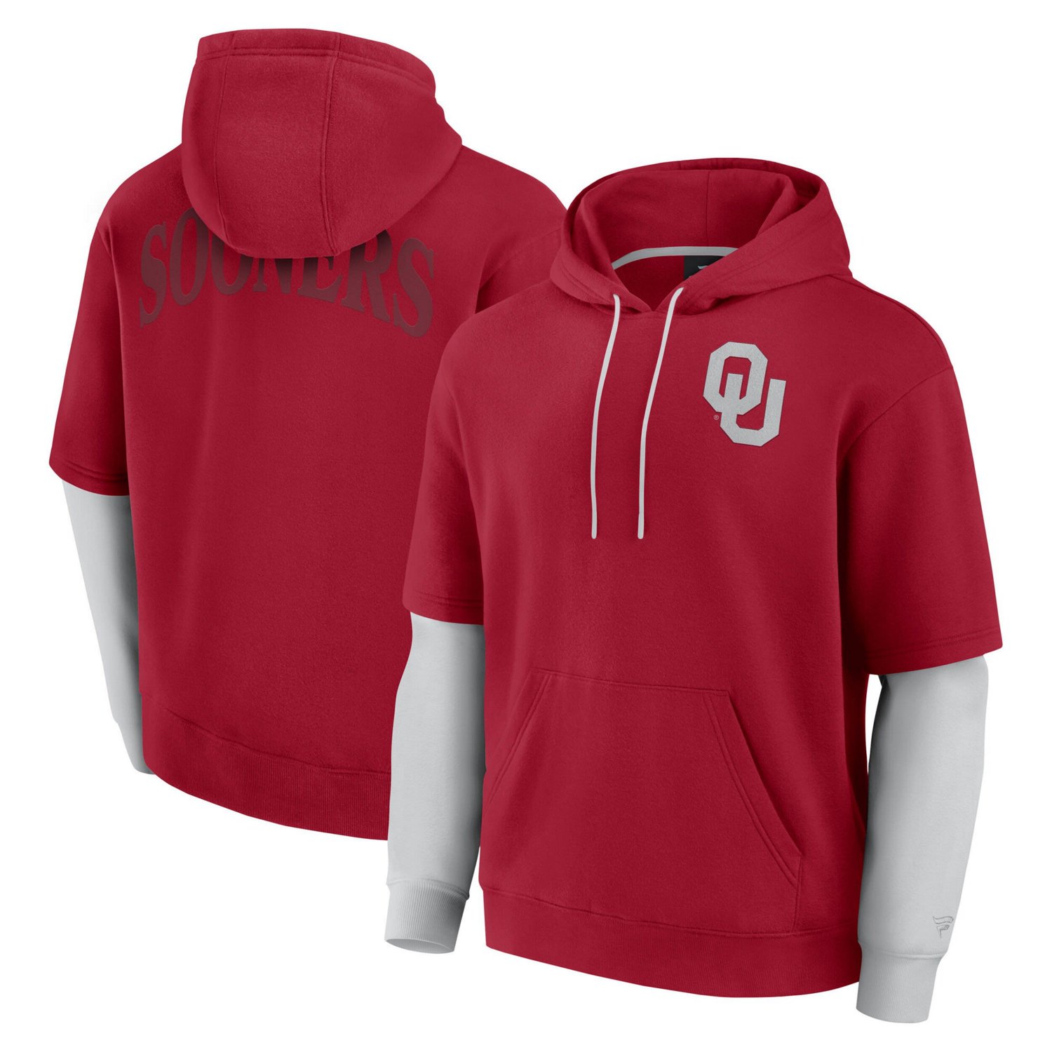 Fanatics Oklahoma Sooners Sleek Pullover Hoodie - view number 1