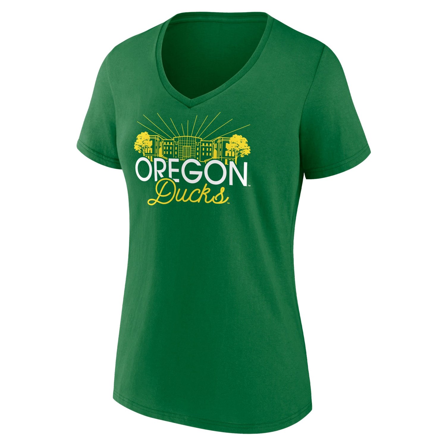 Fanatics Oregon Ducks Fundamentals Region Draw T-Shirt - view number 2
