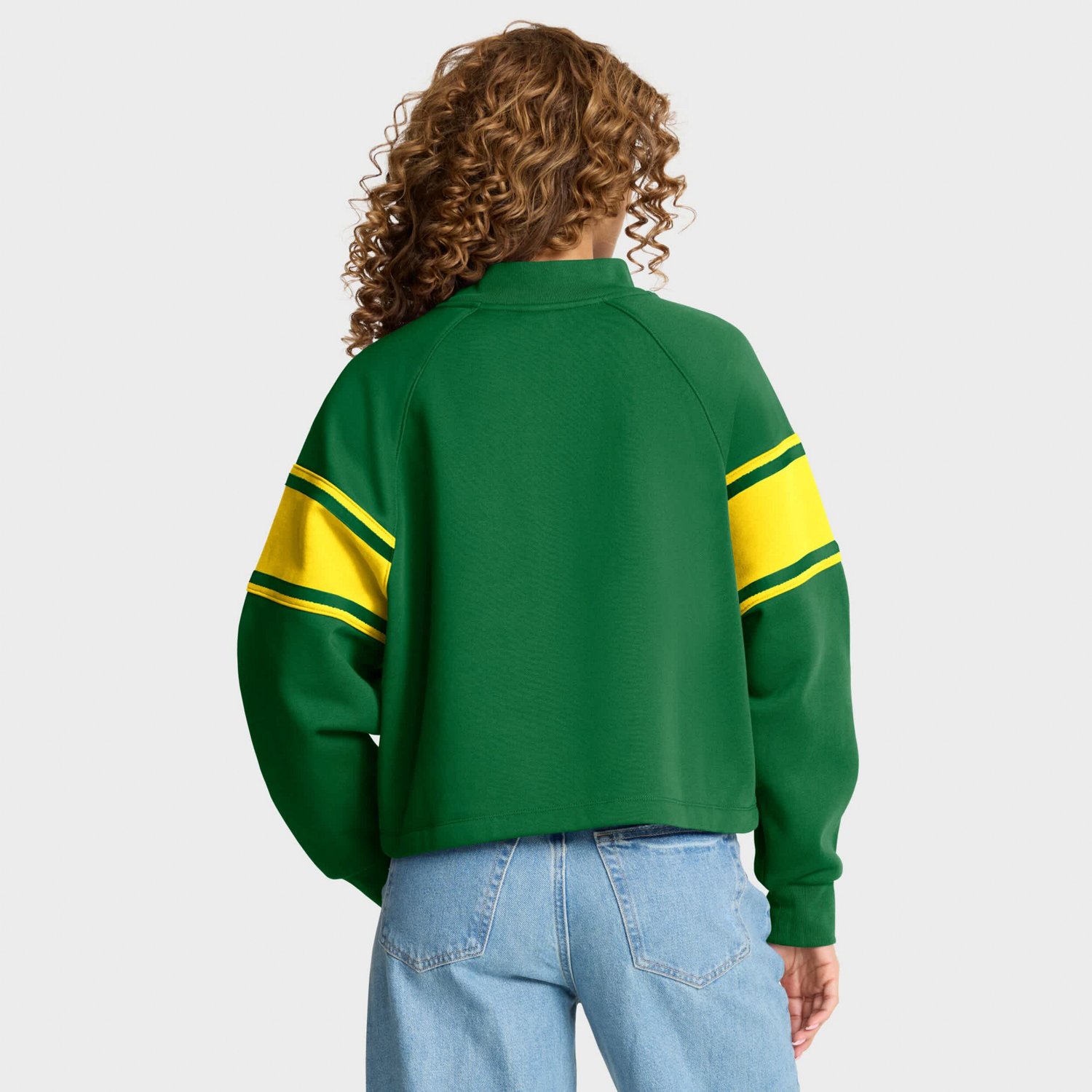 Fanatics Oregon Ducks Oversized Hometown Premium Punt Coverage Raglan Pullover Sweatshirt - view number 2