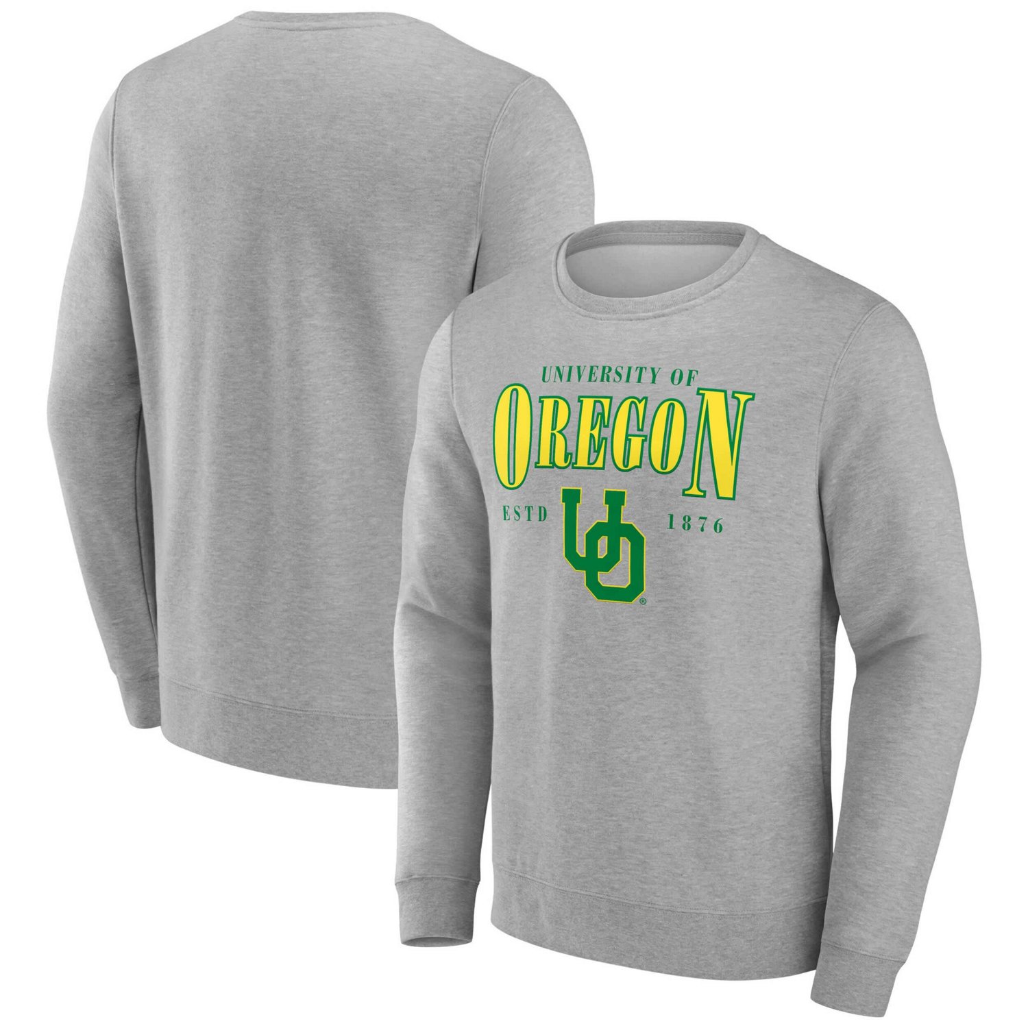 Fanatics Oregon Ducks True Classics Act Fast Fleece Pullover Sweatshirt