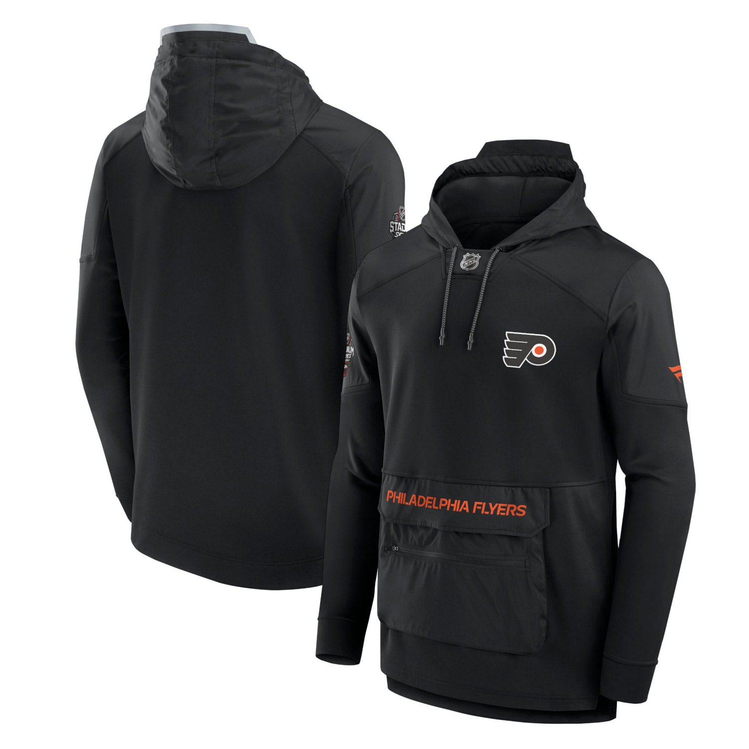 Fanatics Philadelphia Flyers 2024 NHL Stadium Series Authentic Pro Fleece Pullover Hoodie - view number 1