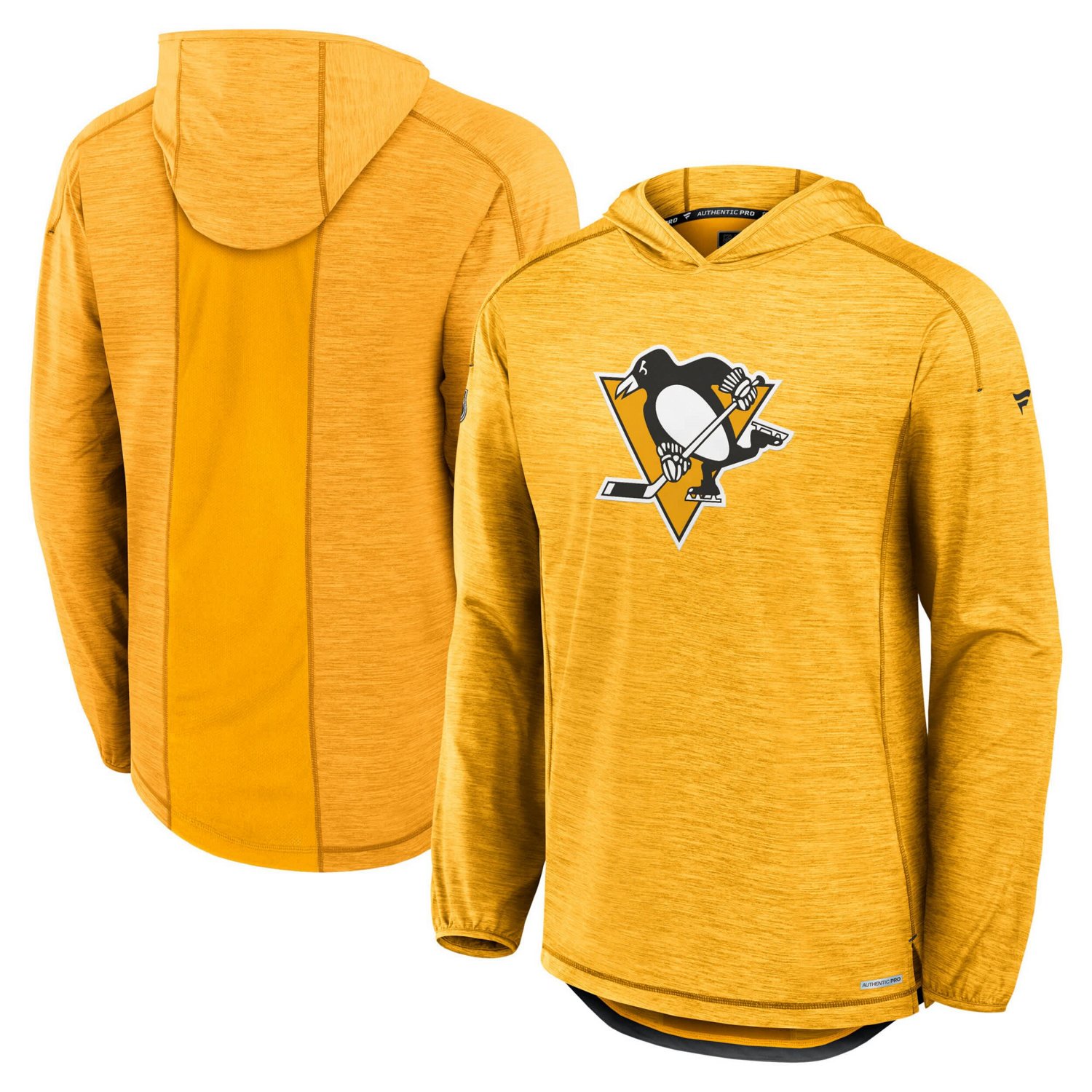 Fanatics Pittsburgh Penguins Authentic Pro Rink Lightweight Pullover Hoodie