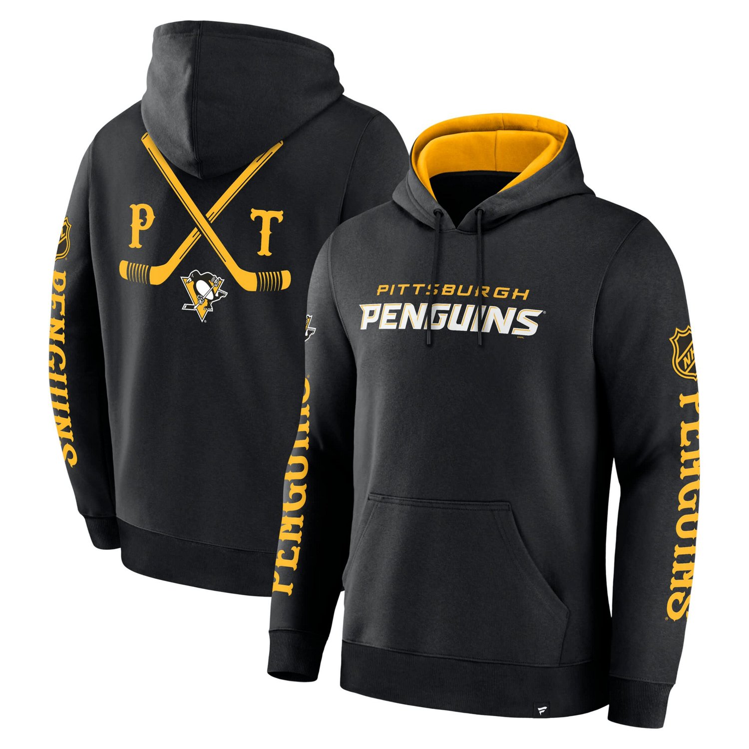 Fanatics Pittsburgh Penguins Big City Legacy Fleece Pullover Hoodie - view number 1