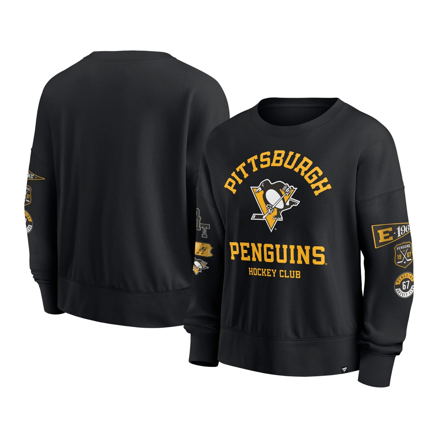Fanatics Pittsburgh Penguins Go Team Pullover Sweatshirt