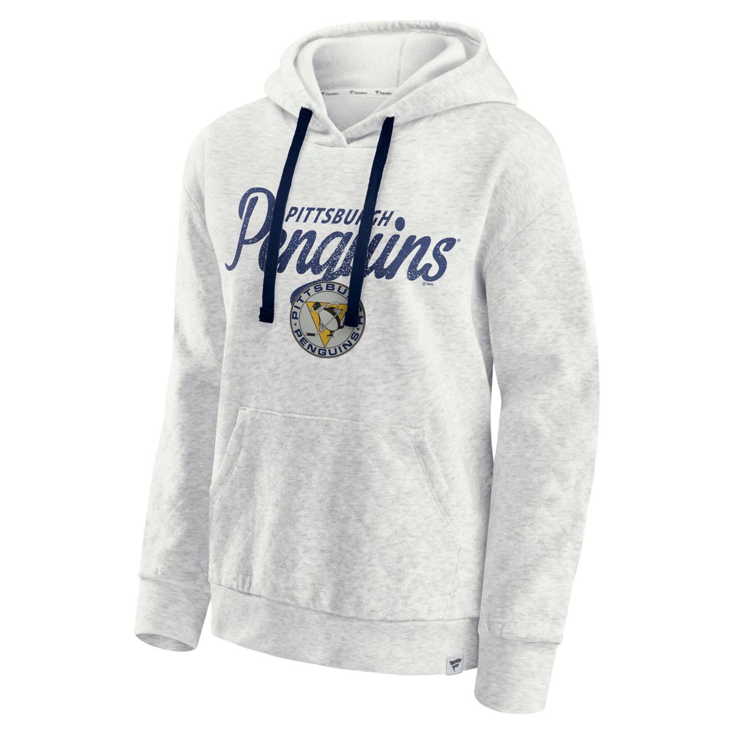 Fanatics Pittsburgh Penguins True Classics Quilted Pullover Hoodie - view number 2