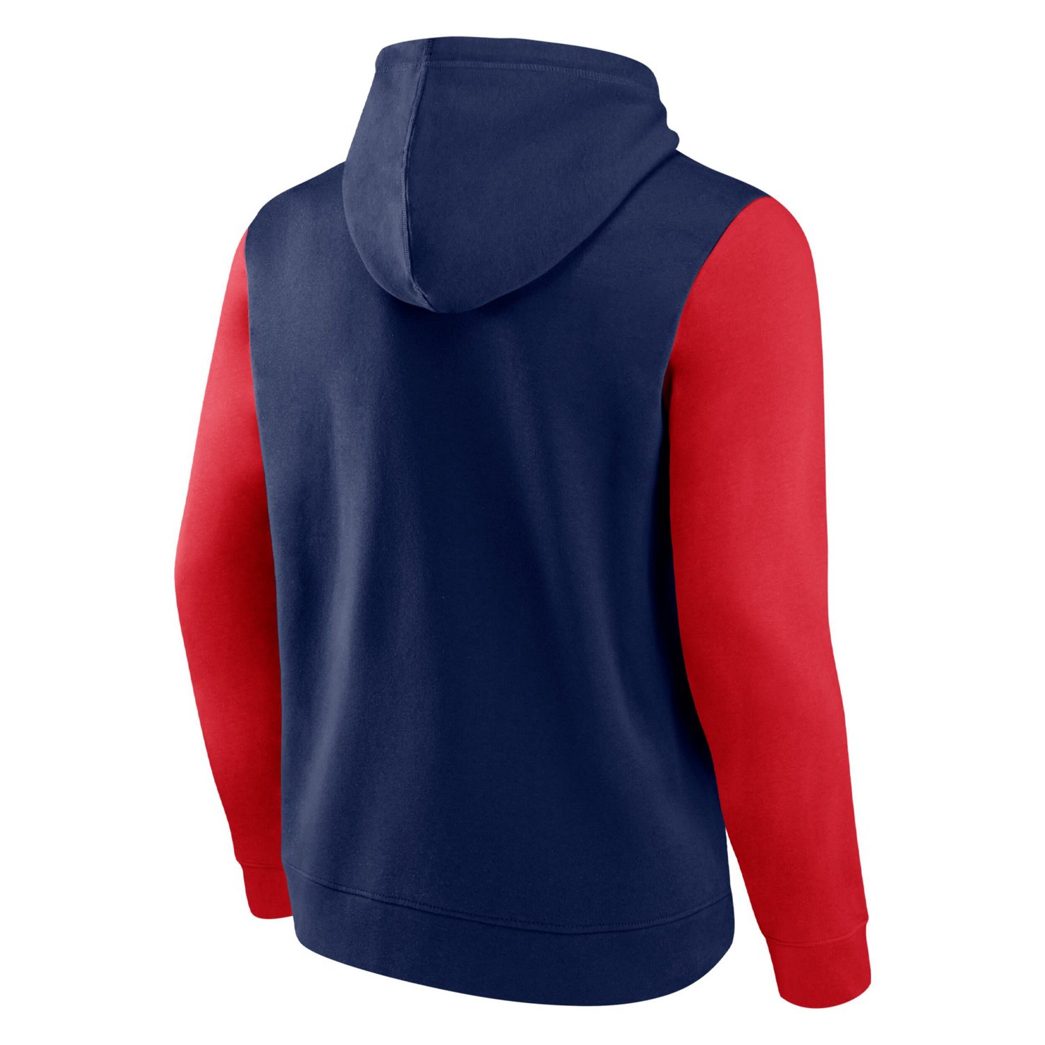 Fanatics Red New Orleans Pelicans Attack Colorblock Pullover Hoodie - view number 3