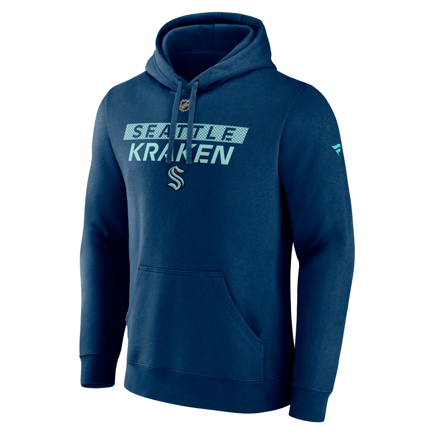 Fanatics Seattle Kraken Authentic Pro Core Primary Fleece Pullover Hoodie - view number 2