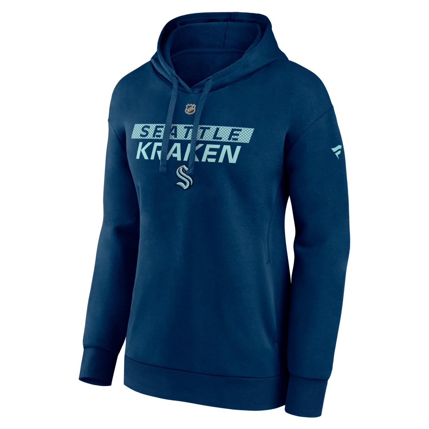 Fanatics Seattle Kraken Authentic Pro Core Primary Fleece Pullover Hoodie                                                        - view number 2