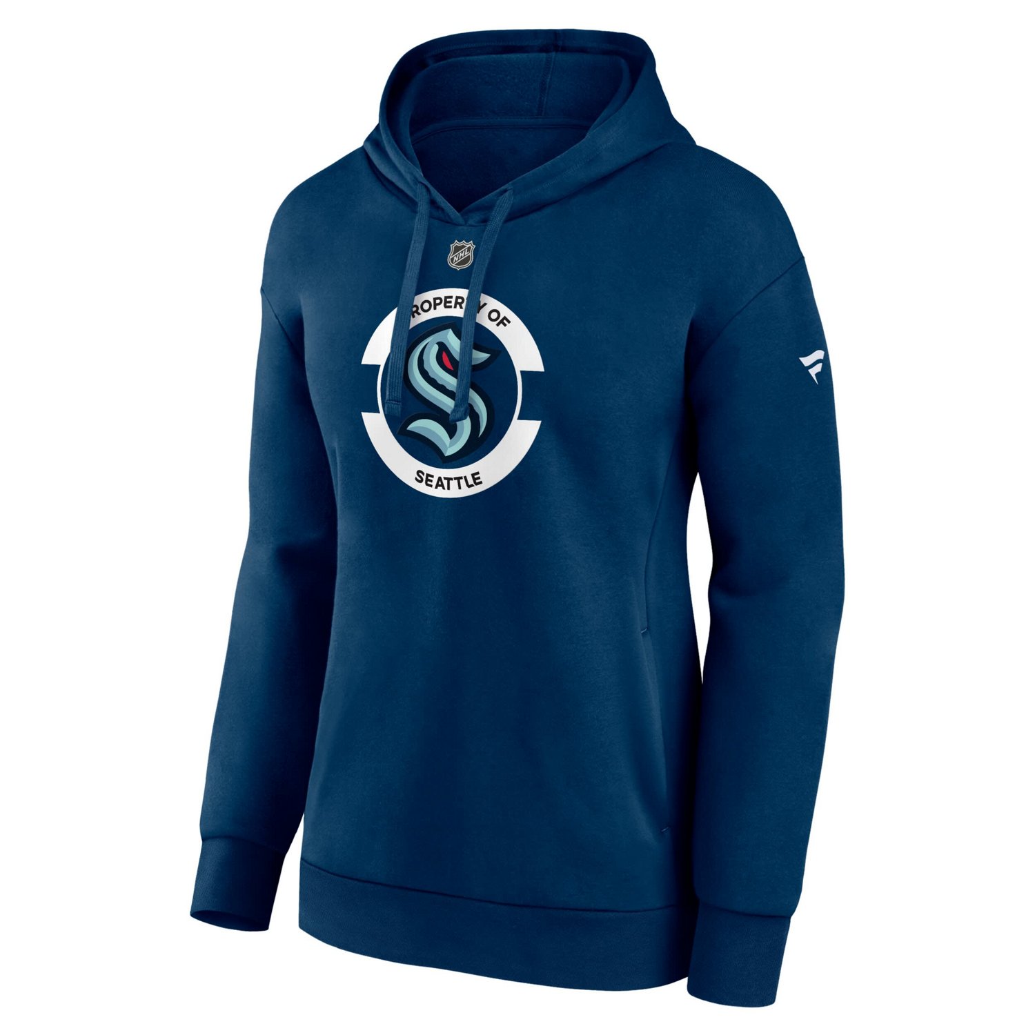 Fanatics Seattle Kraken Authentic Pro Core Secondary Fleece Pullover Hoodie - view number 2
