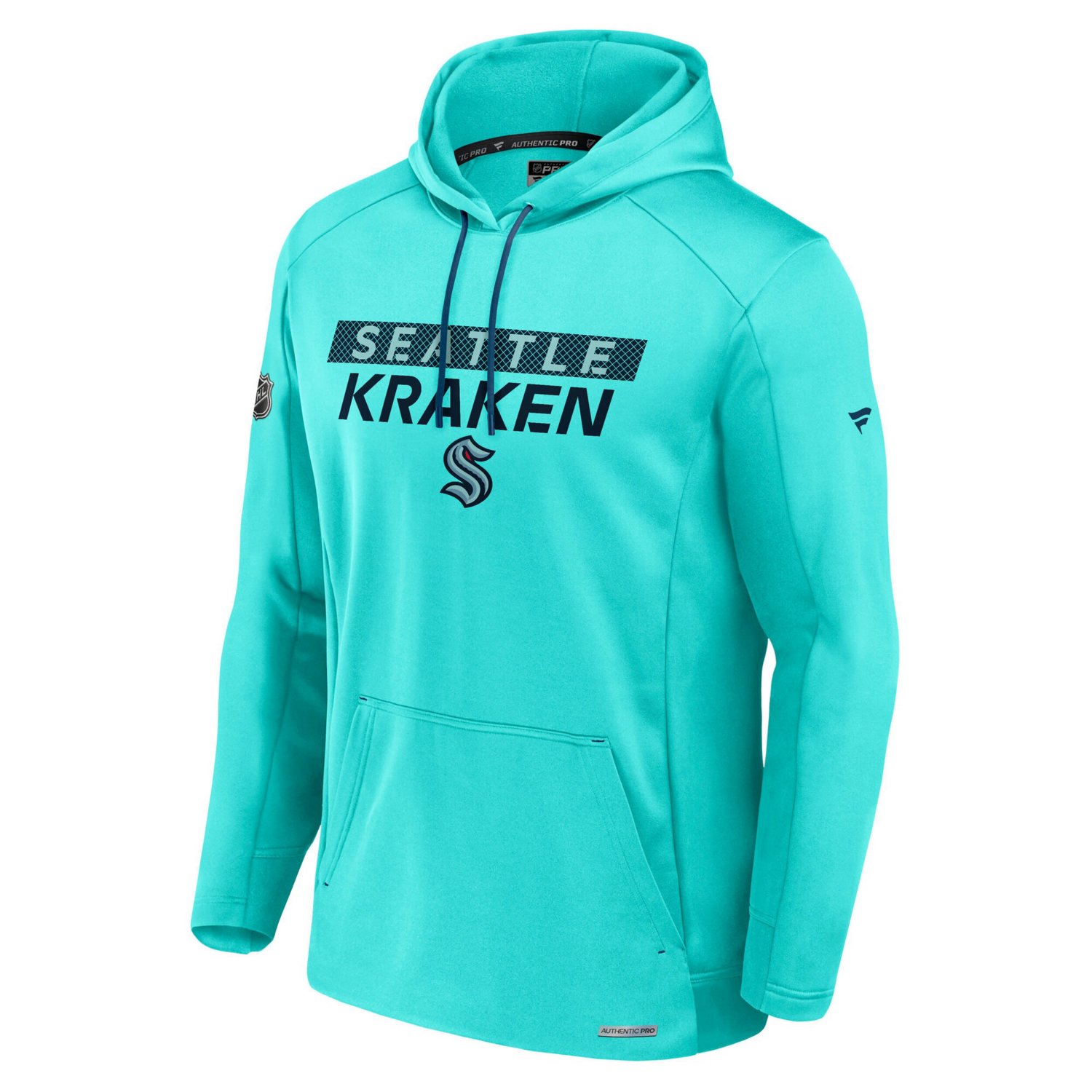 Fanatics Seattle Kraken Authentic Pro Rink Fleece Pullover Hoodie                                                                - view number 2