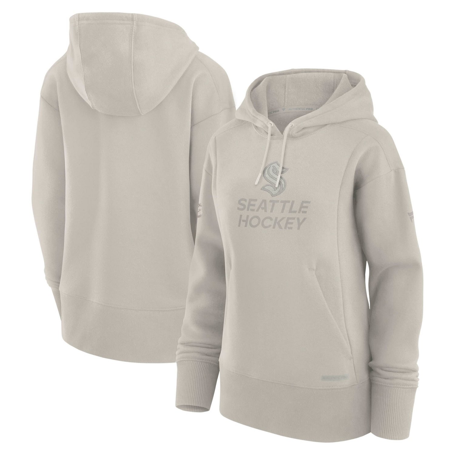 Fanatics Seattle Kraken Authentic Pro Road Pullover Hoodie                                                                       - view number 1