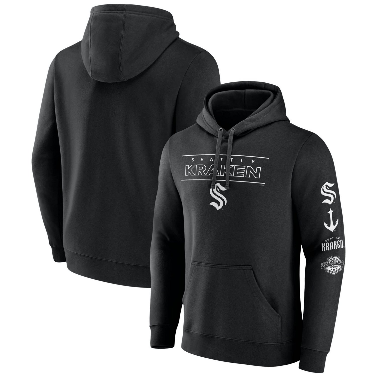 Fanatics Seattle Kraken Bank Shot Fleece Pullover Hoodie
