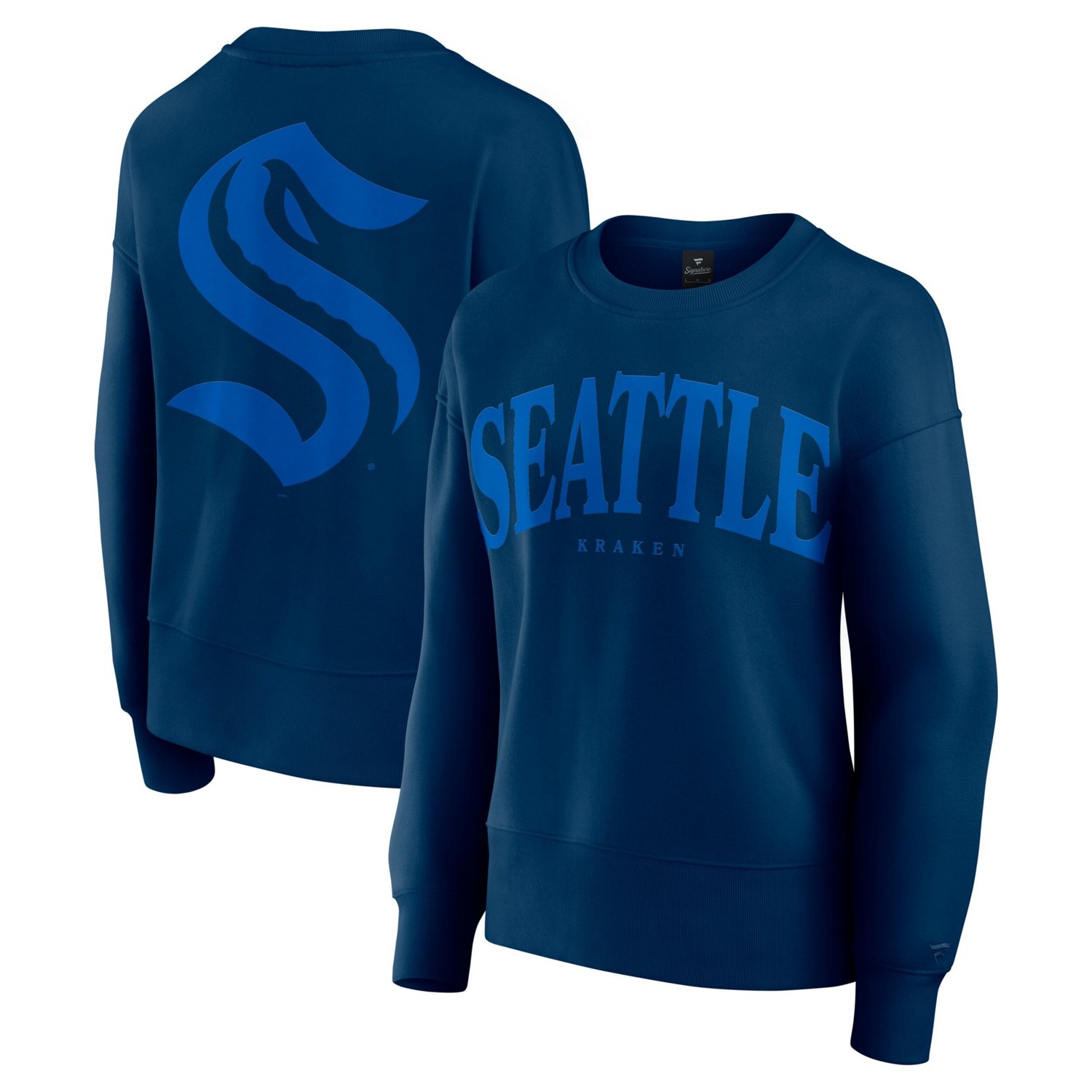 Fanatics Seattle Kraken Elements Flow Pullover Sweatshirt