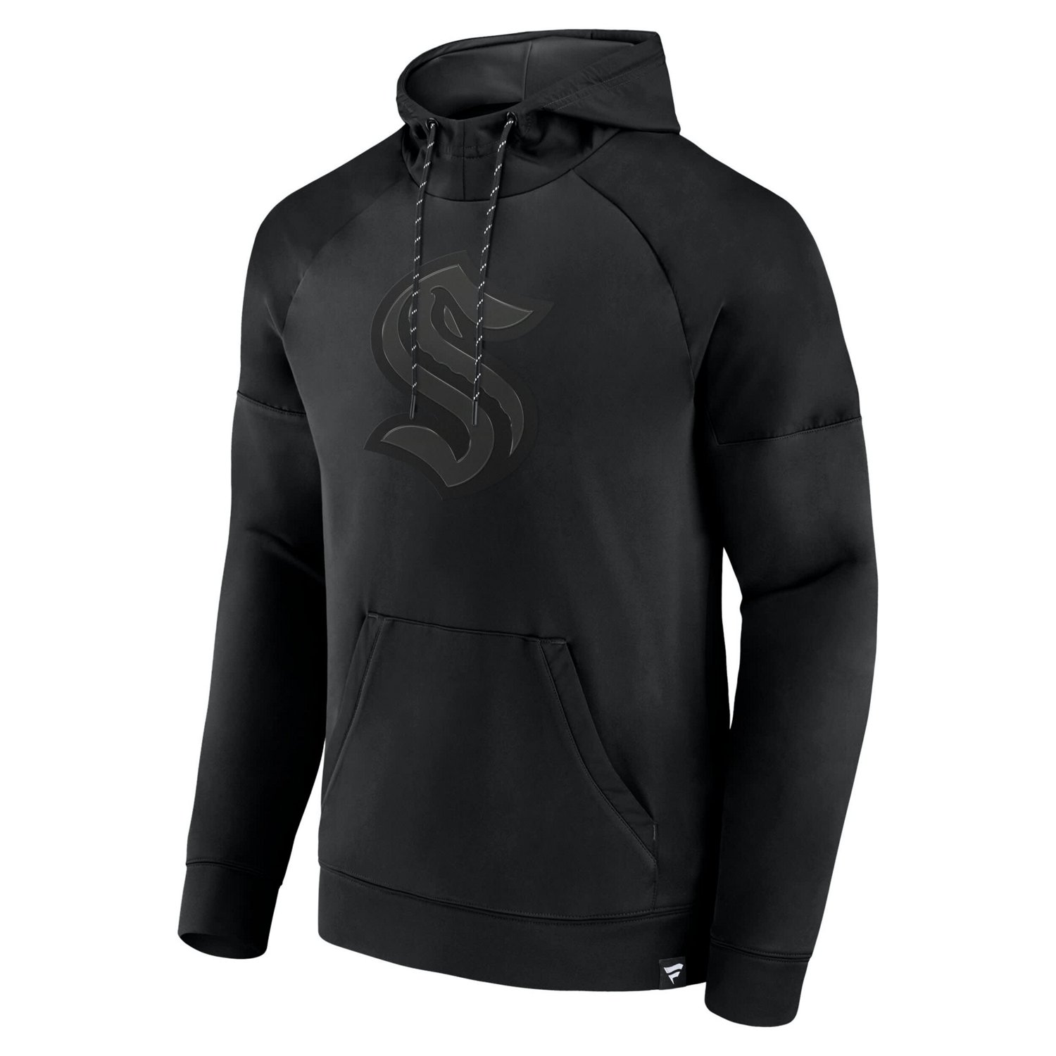 Fanatics Seattle Kraken Ice Defender Raglan Pullover Hoodie - view number 2
