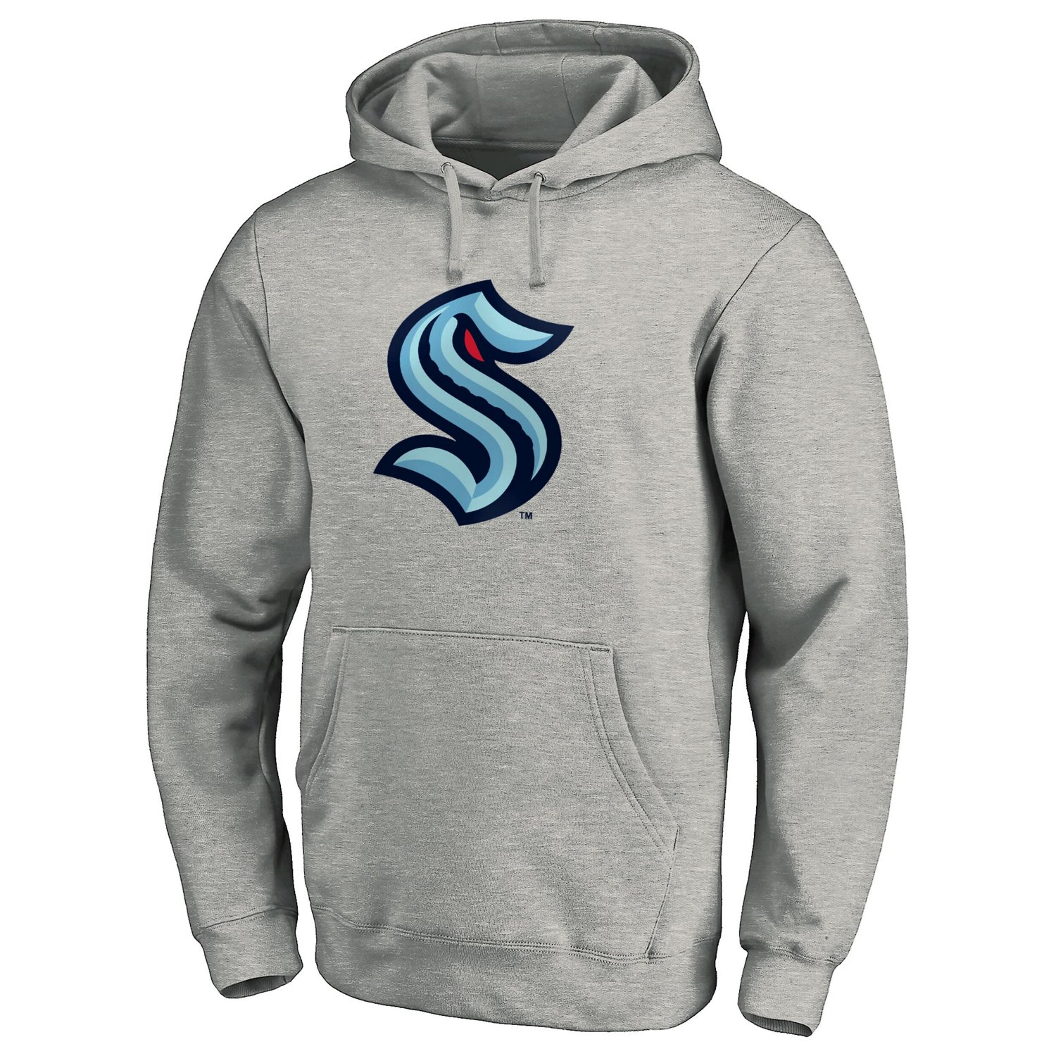 Fanatics Seattle Kraken Primary Logo Big  Tall Pullover Hoodie