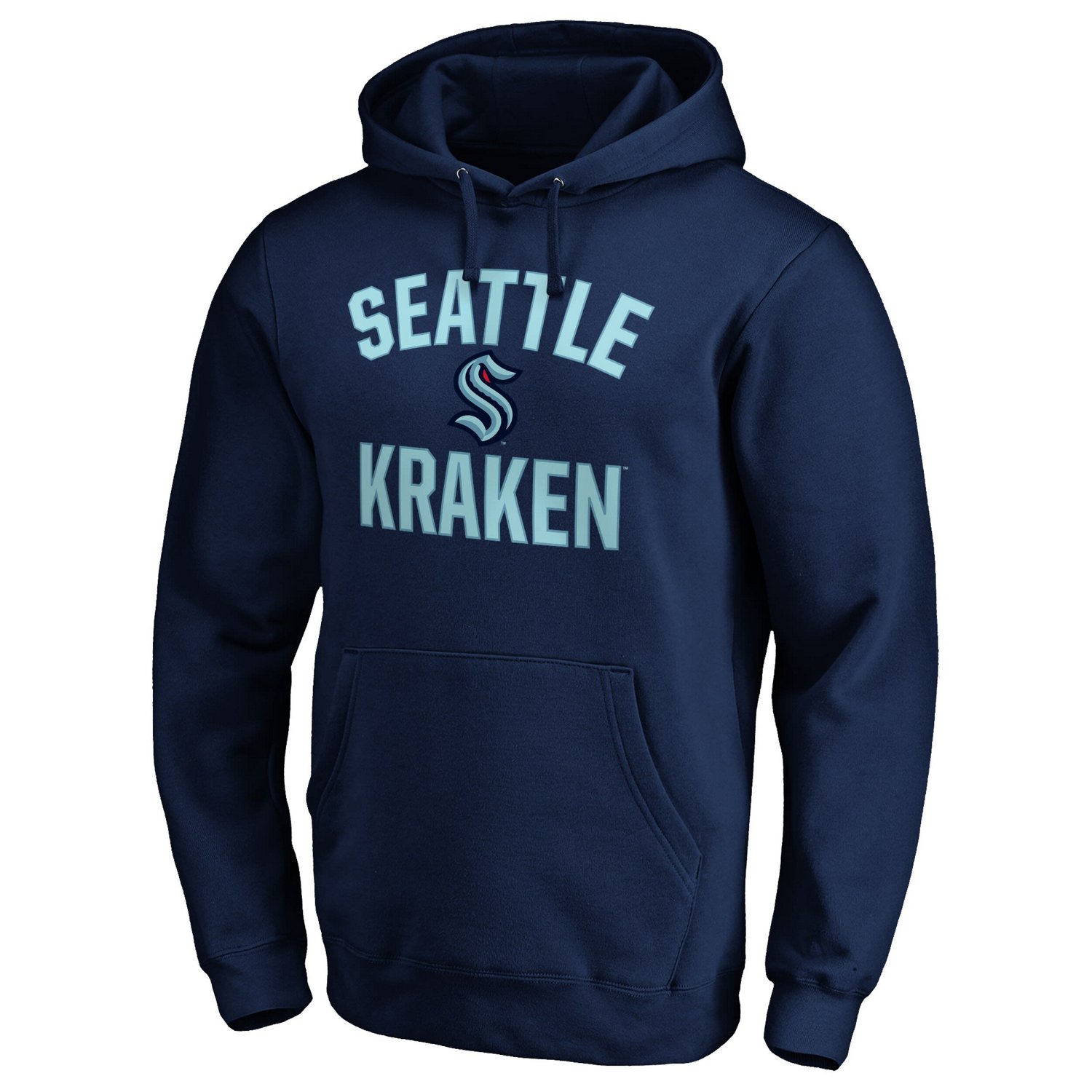 Fanatics Seattle Kraken Victory Arch Team Fitted Pullover Hoodie
