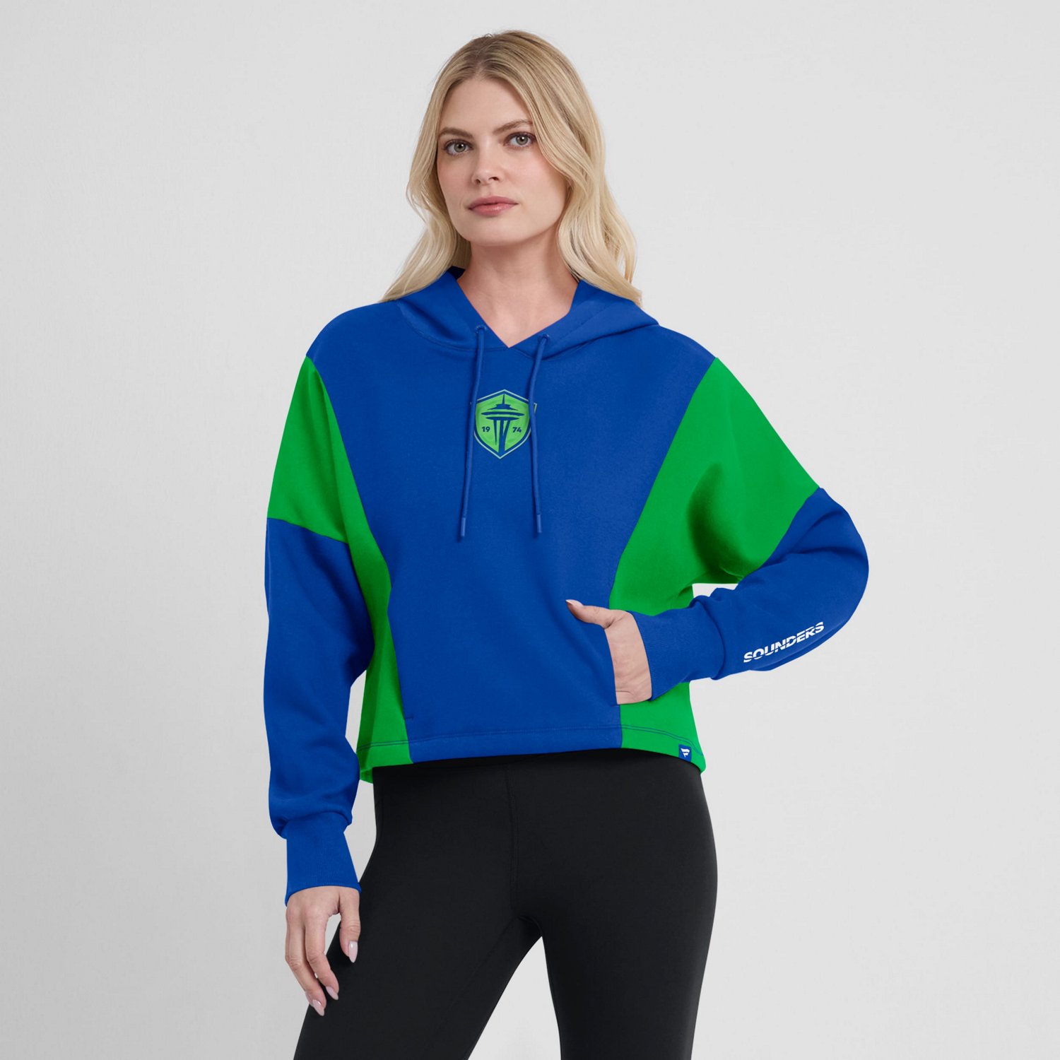 Fanatics Seattle Sounders FC Oversized Legacy Goalkeeper Pullover Hoodie - view number 4