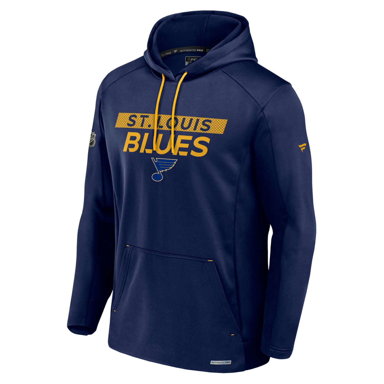 Fanatics St Louis Blues Authentic Pro Rink Fleece Pullover Hoodie