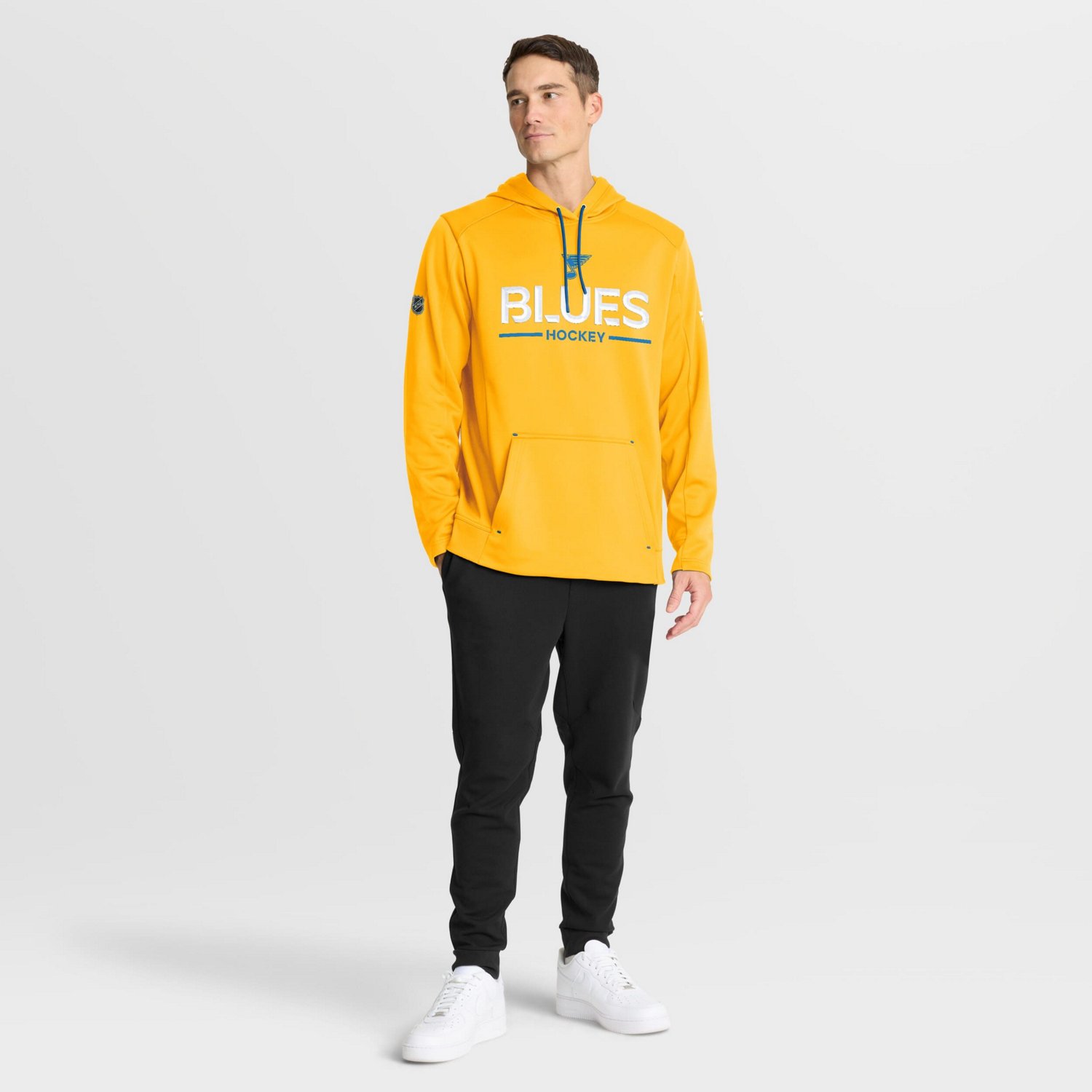 Fanatics St Louis Blues Authentic Pro Rink Hoodie - view number 4