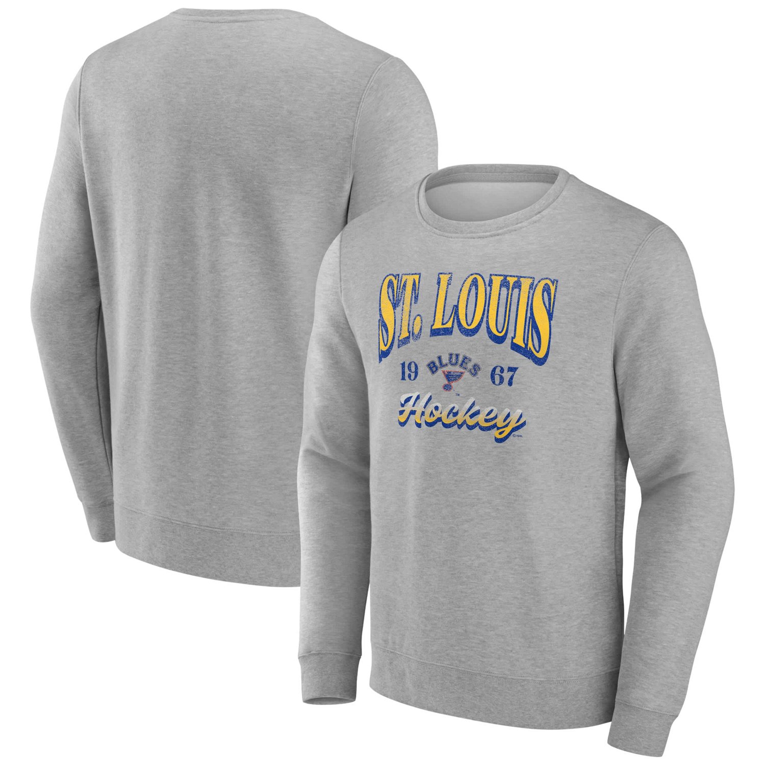 Fanatics St Louis Blues Nimbus Fleece Pullover Sweatshirt