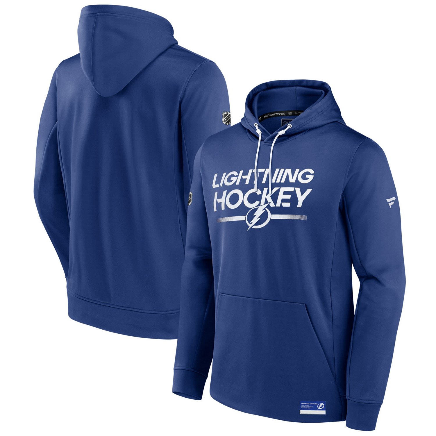 売れ筋商品|||ファナティクス パーカー・スウェットシャツ アウター レディース Men's Blue Tampa Bay Lightning Authentic Pro Pullover Hoodie Blue Fanatics Tampa Bay Lightning Authentic Pro Fleece Pullover