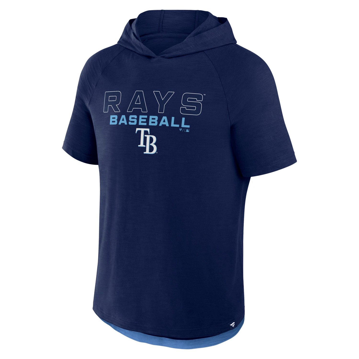 Fanatics Tampa Bay Rays Clubhouse Optimal Play Raglan Short Sleeve Pullover Hoodie - view number 2