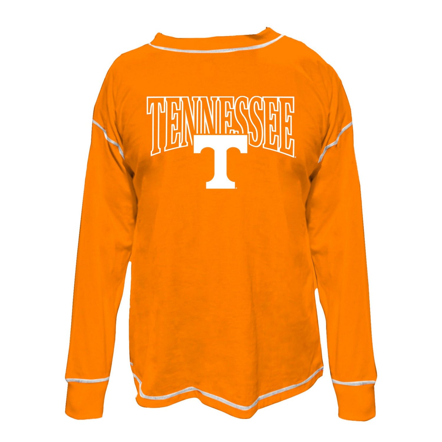 Fanatics Tennessee Tennessee Volunteers Plus Size Contrast Stitch Sweatshirt