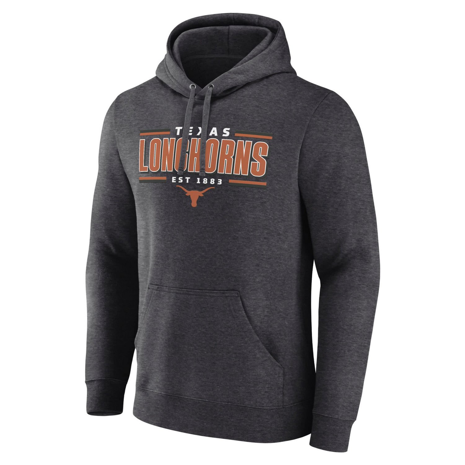 Fanatics Texas Longhorns Horizontal Block Fleece Pullover Hoodie                                                                 - view number 2