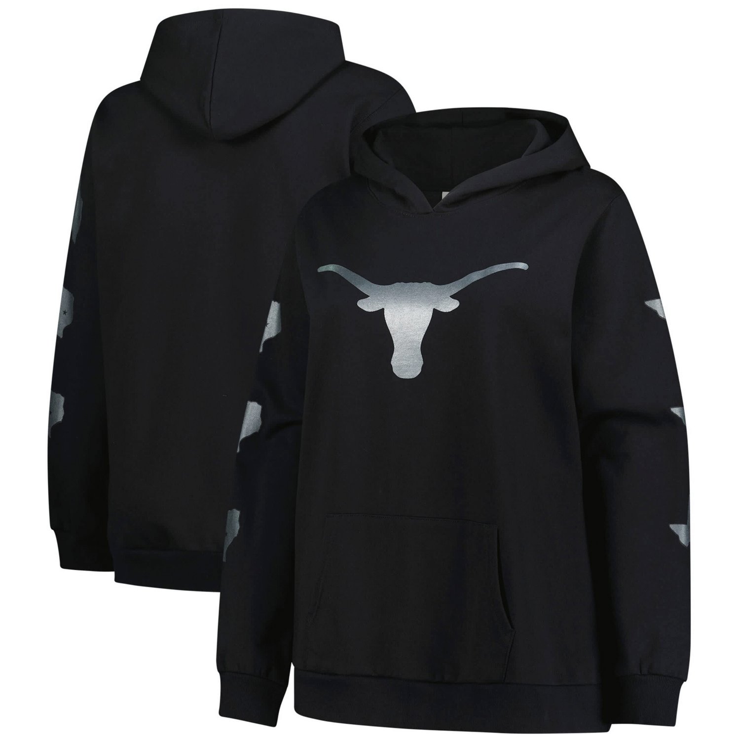 Fanatics Texas Longhorns Plus Size Sleeve Hit Pullover Hoodie - view number 1