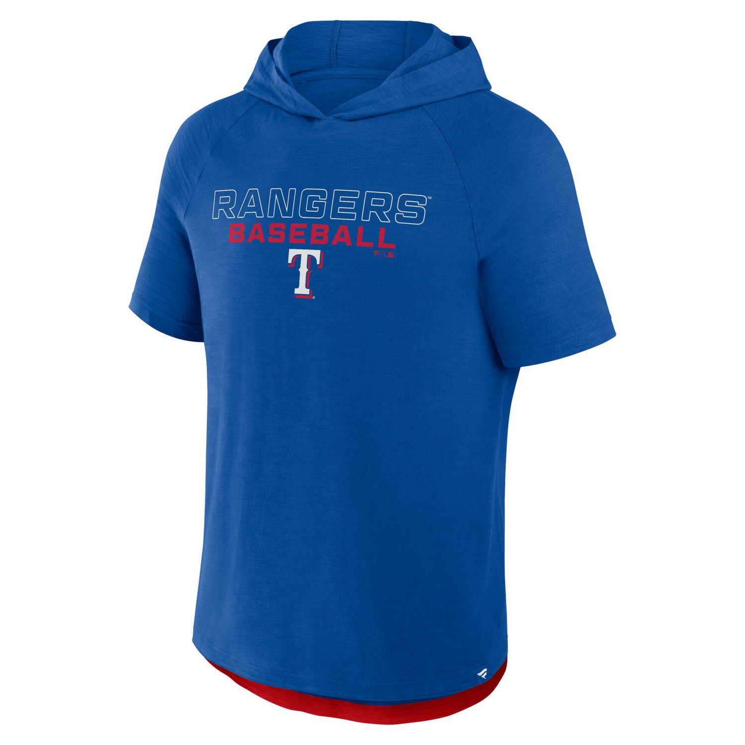 Fanatics Texas Rangers Clubhouse Optimal Play Raglan Hoodie T-Shirt - view number 2