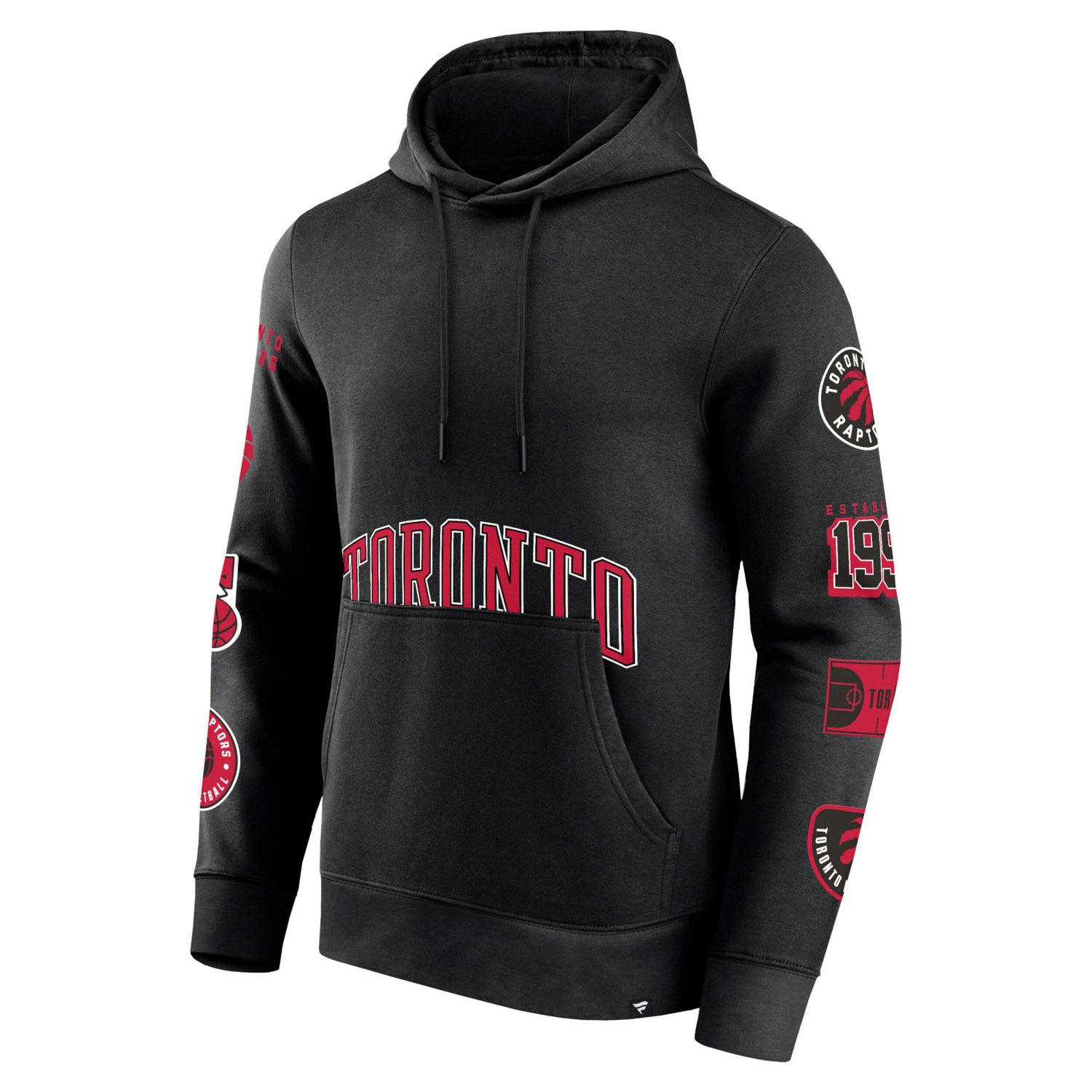 Fanatics Toronto Raptors Home Court Pullover Hoodie                                                                              - view number 2